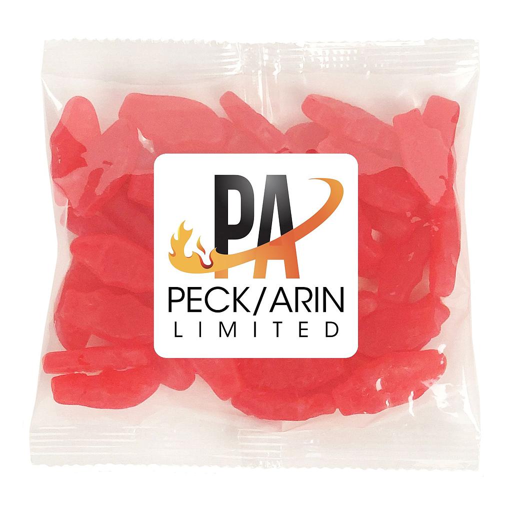 Picture of Large Snack Bag with Label Standard Fill