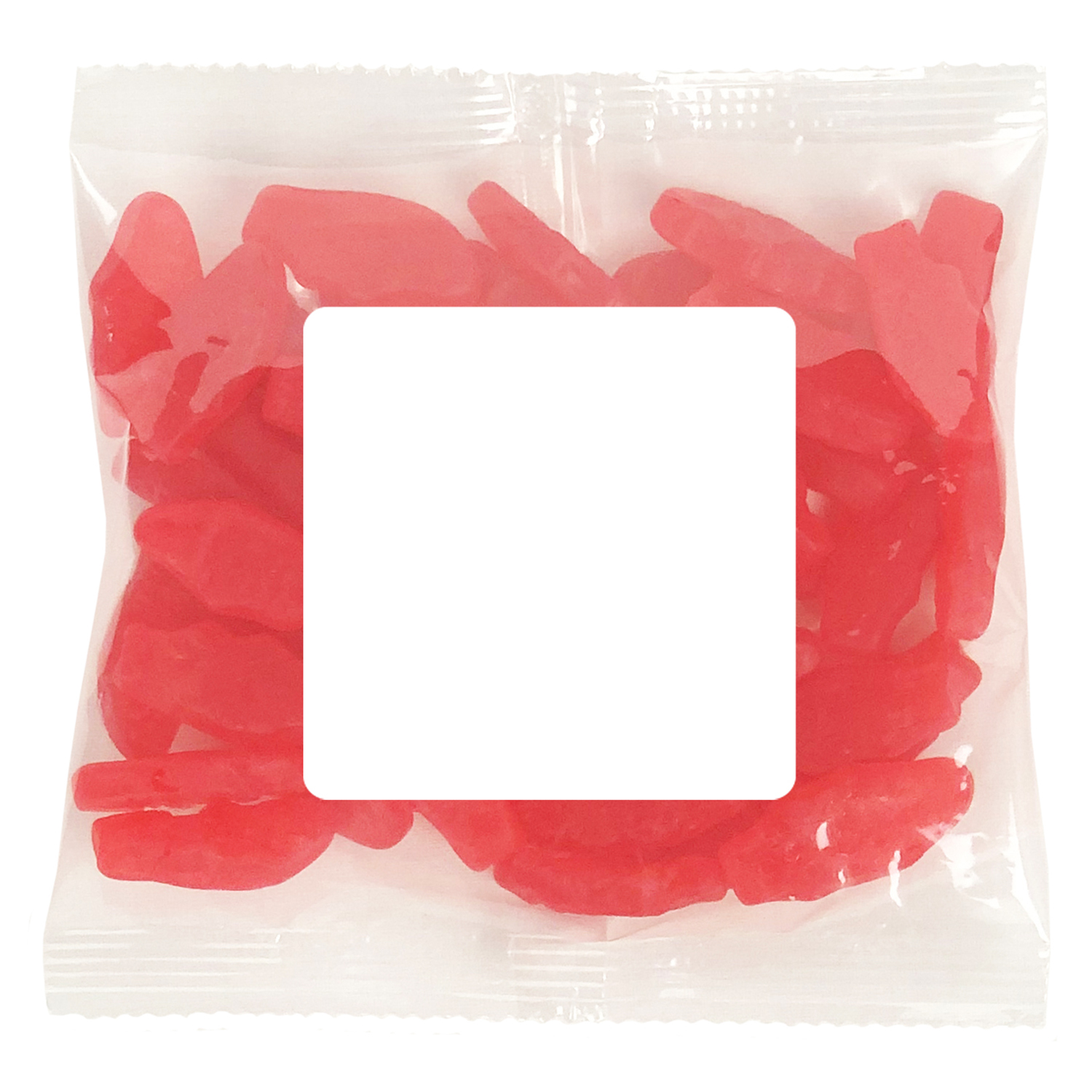 Picture of Large Snack Bag with Label Standard Fill