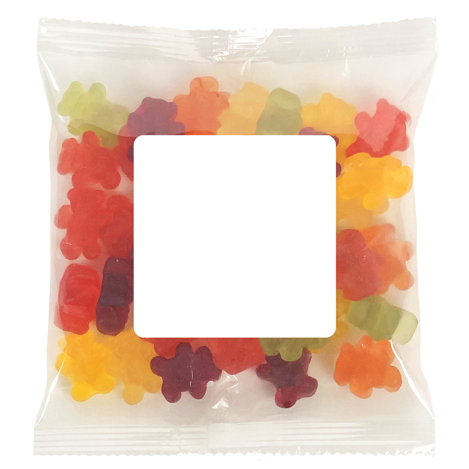 Picture of Large Snack Bag with Label Standard Fill