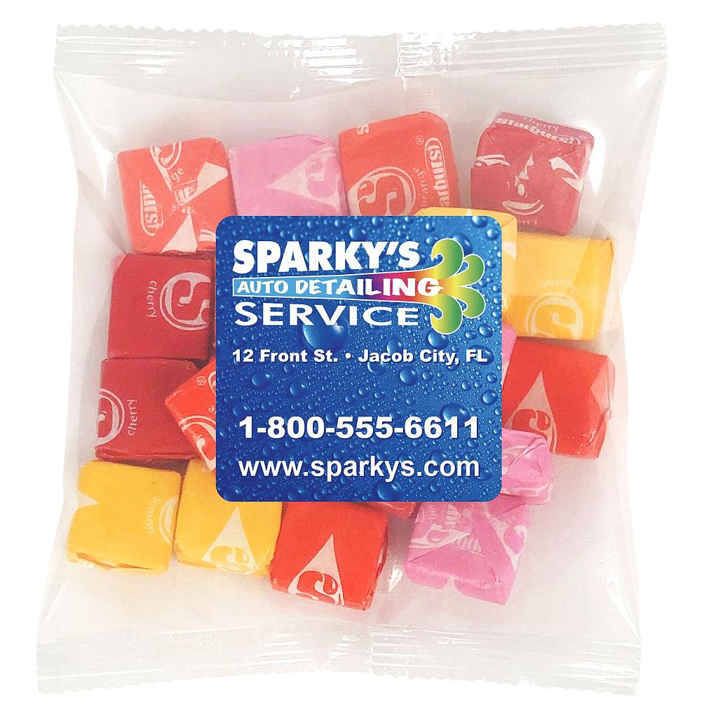 Picture of Large Snack Bag with Label Standard Fill