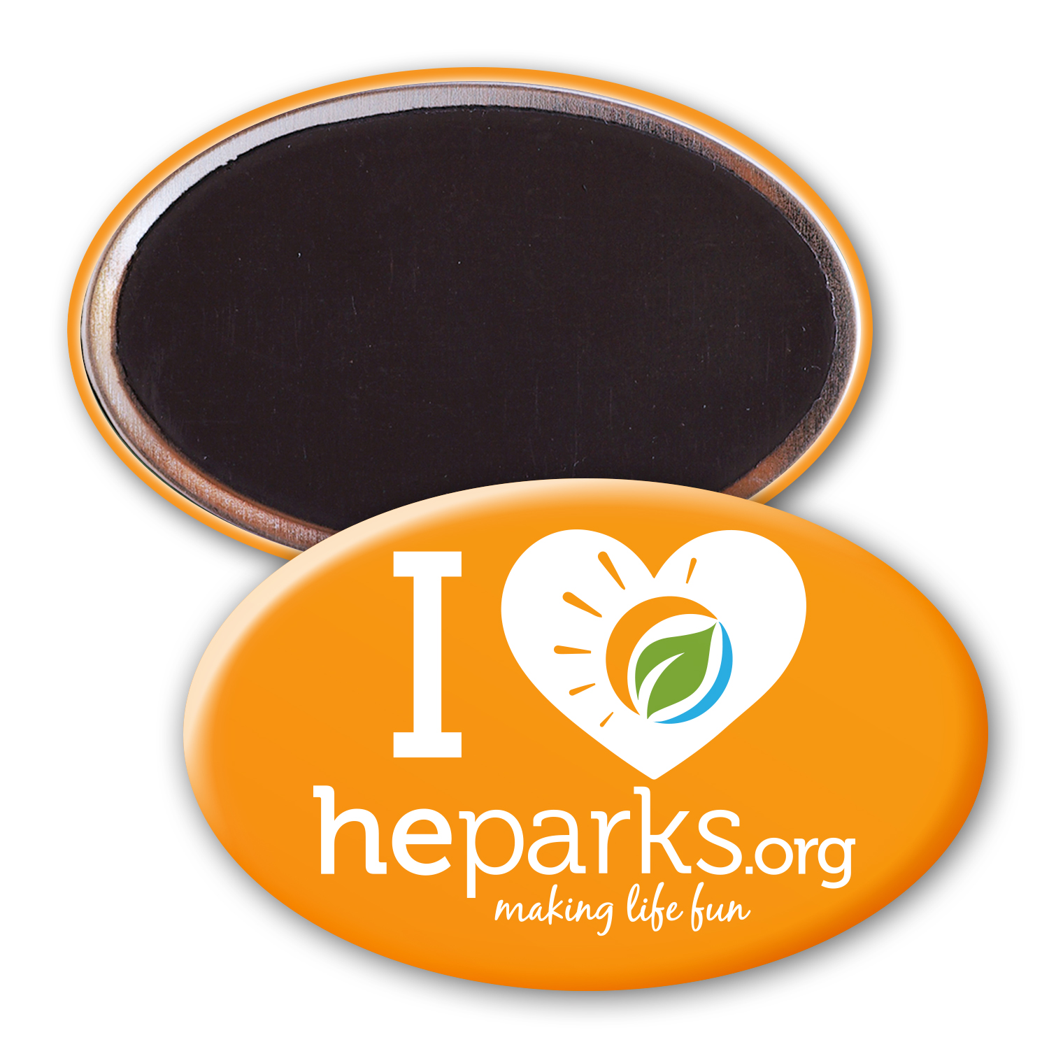 Picture of Oval Button w/ Magnet