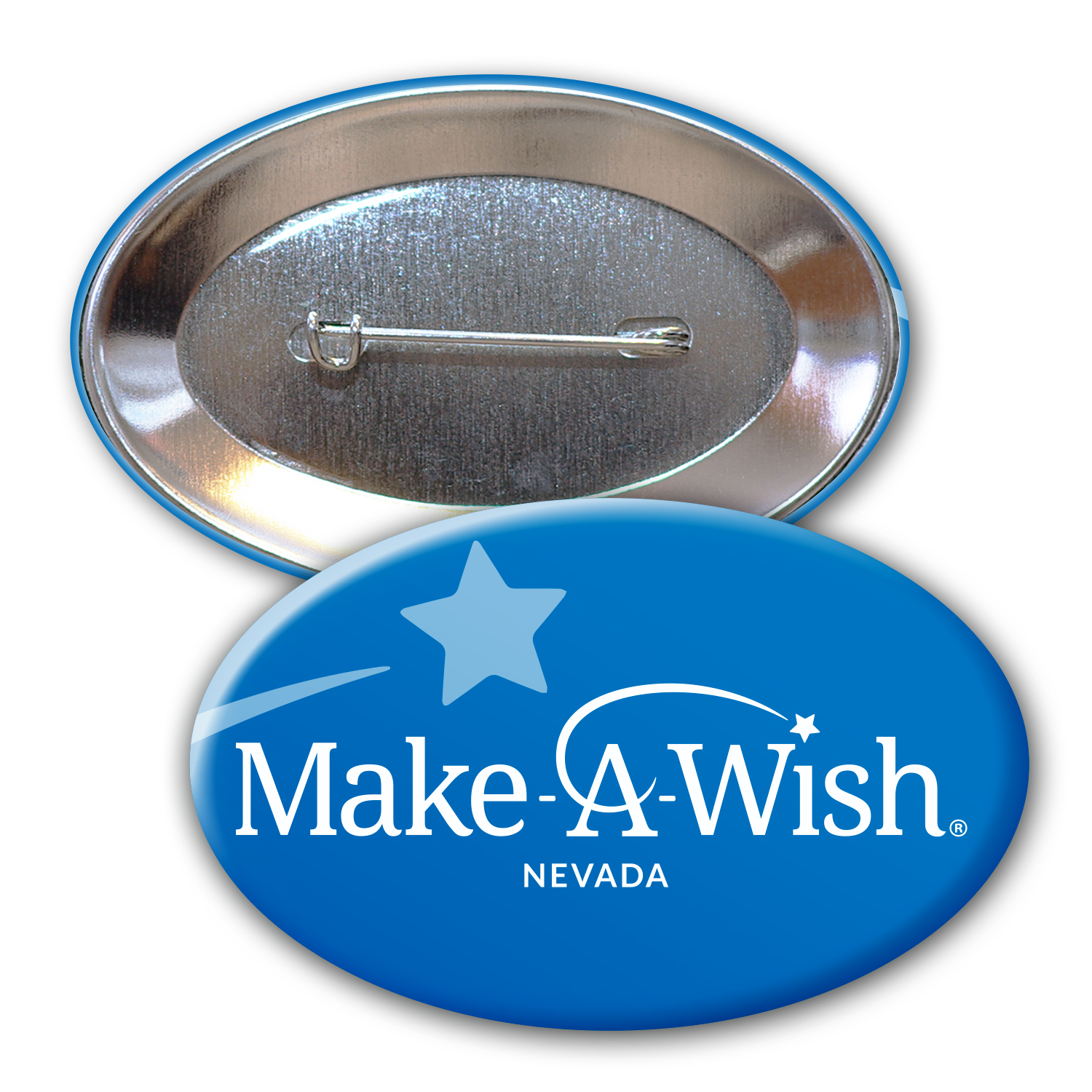 Picture of Oval Button w/ Pin