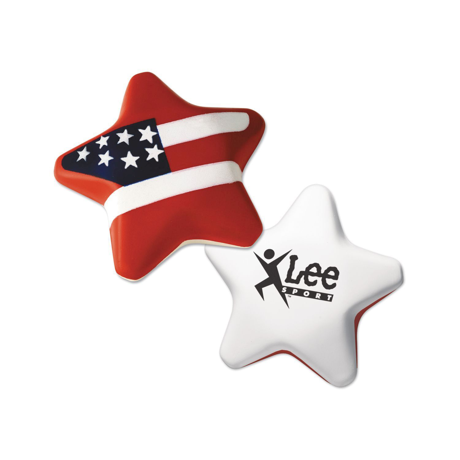 Picture of Red White And Blue Patriotic Star Stress Shape