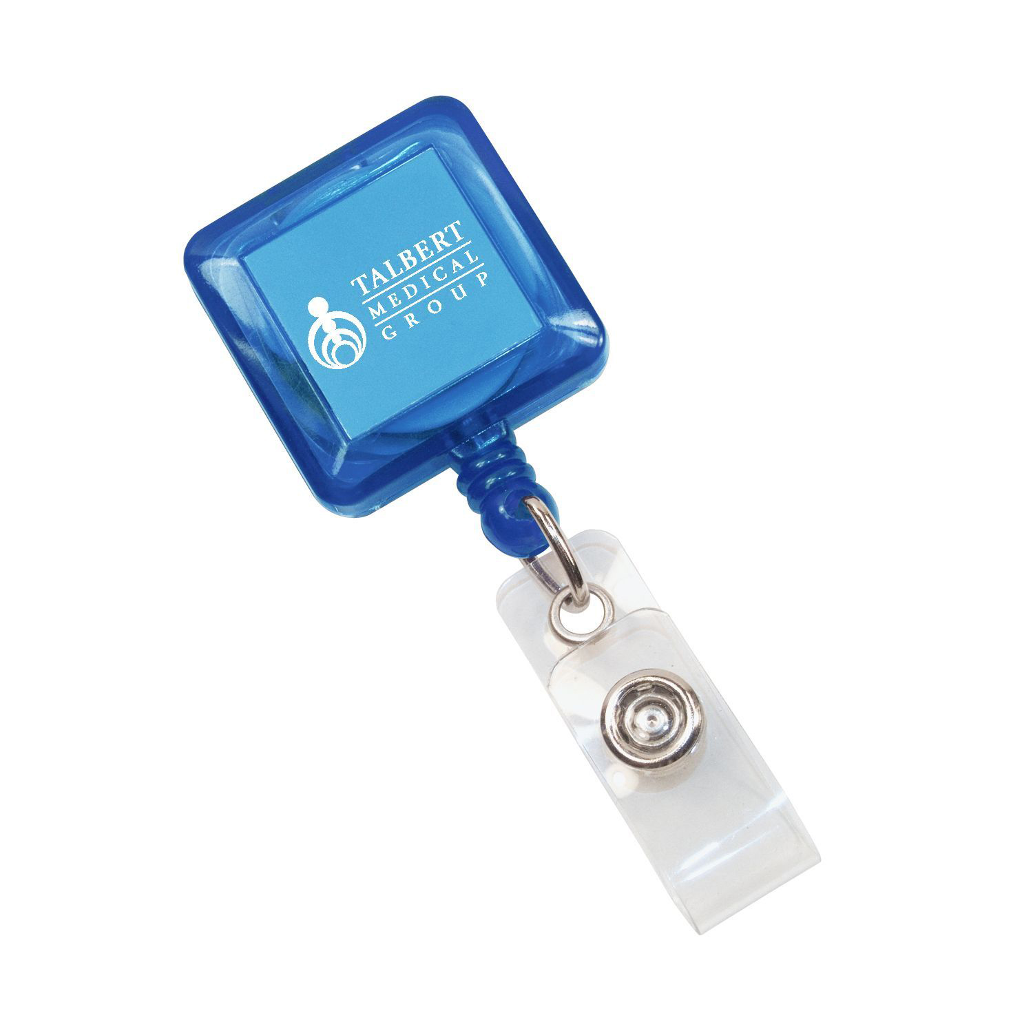Picture of Square Retractable Badge Holder