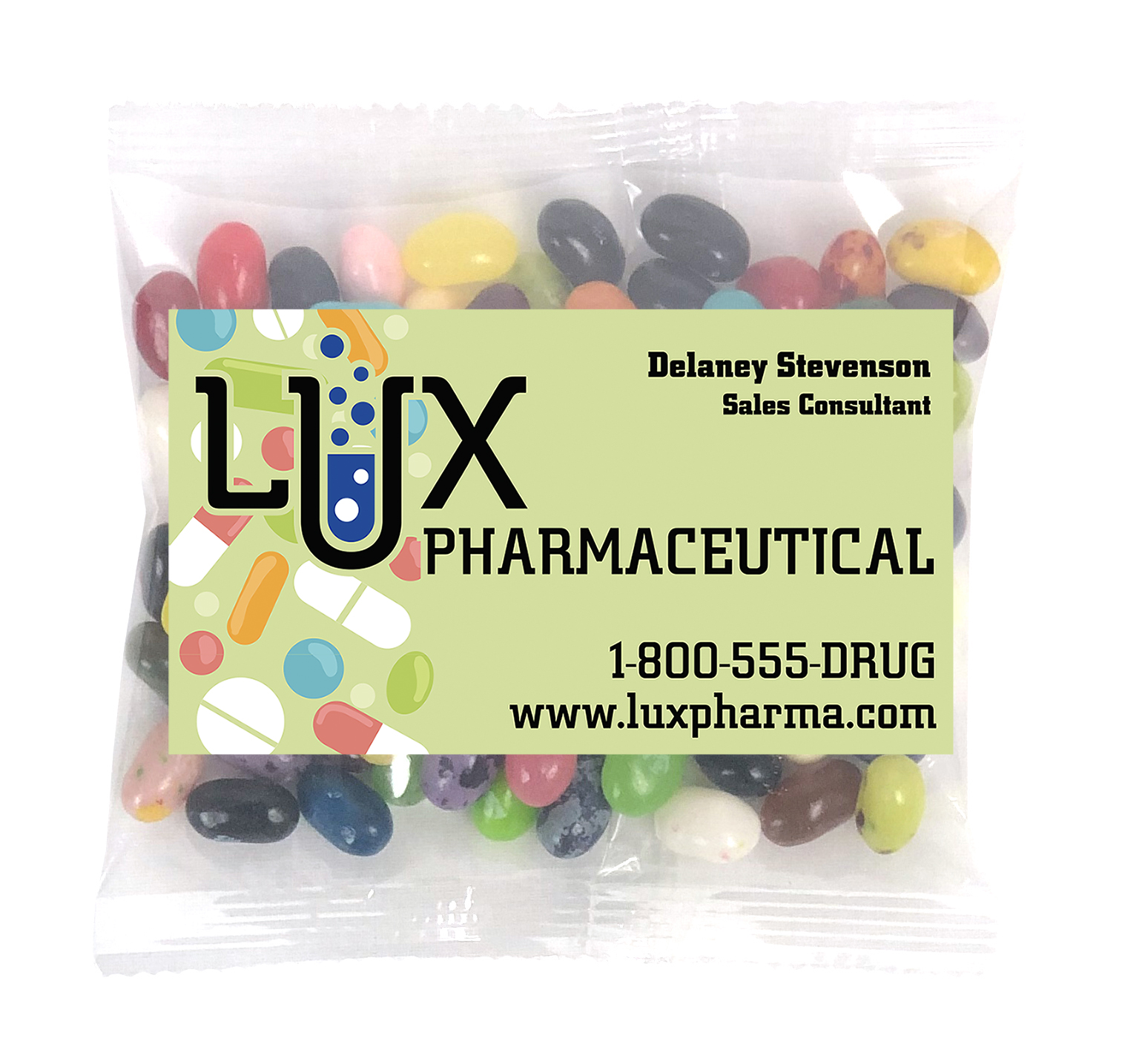 Picture of Large Snack Bag with Rectangle Magnet Premium Fill