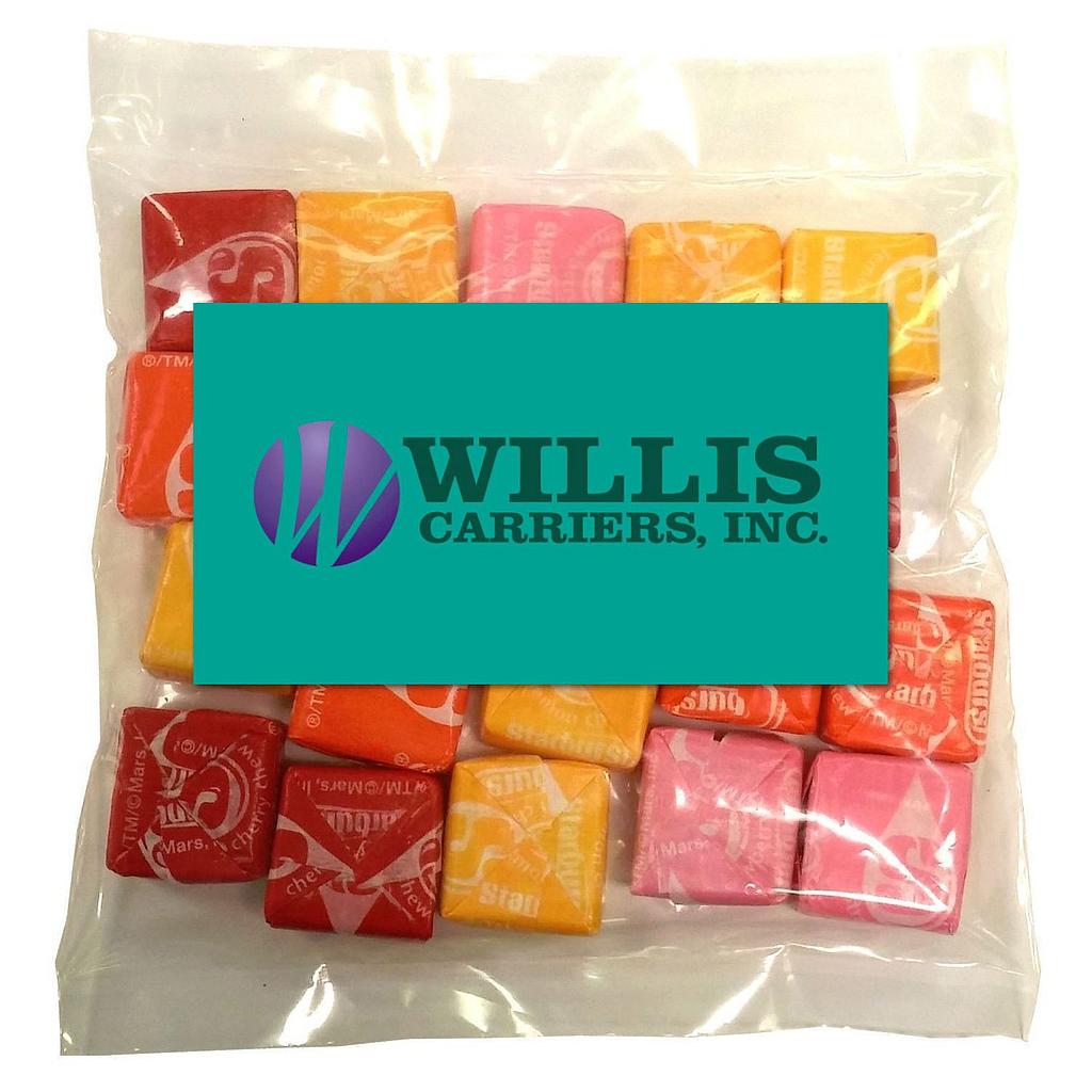 Picture of Large Snack Bag with Rectangle Magnet Standard Fill