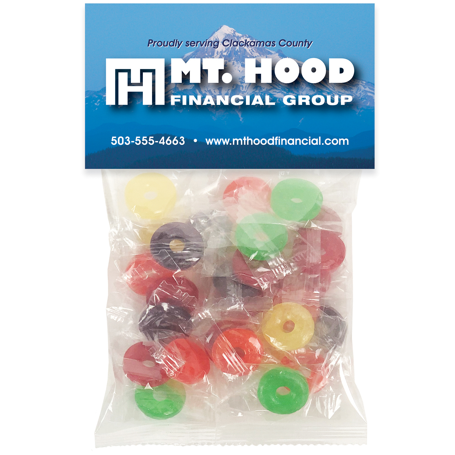Picture of Large Snack Bag with Header Card Premium Fill