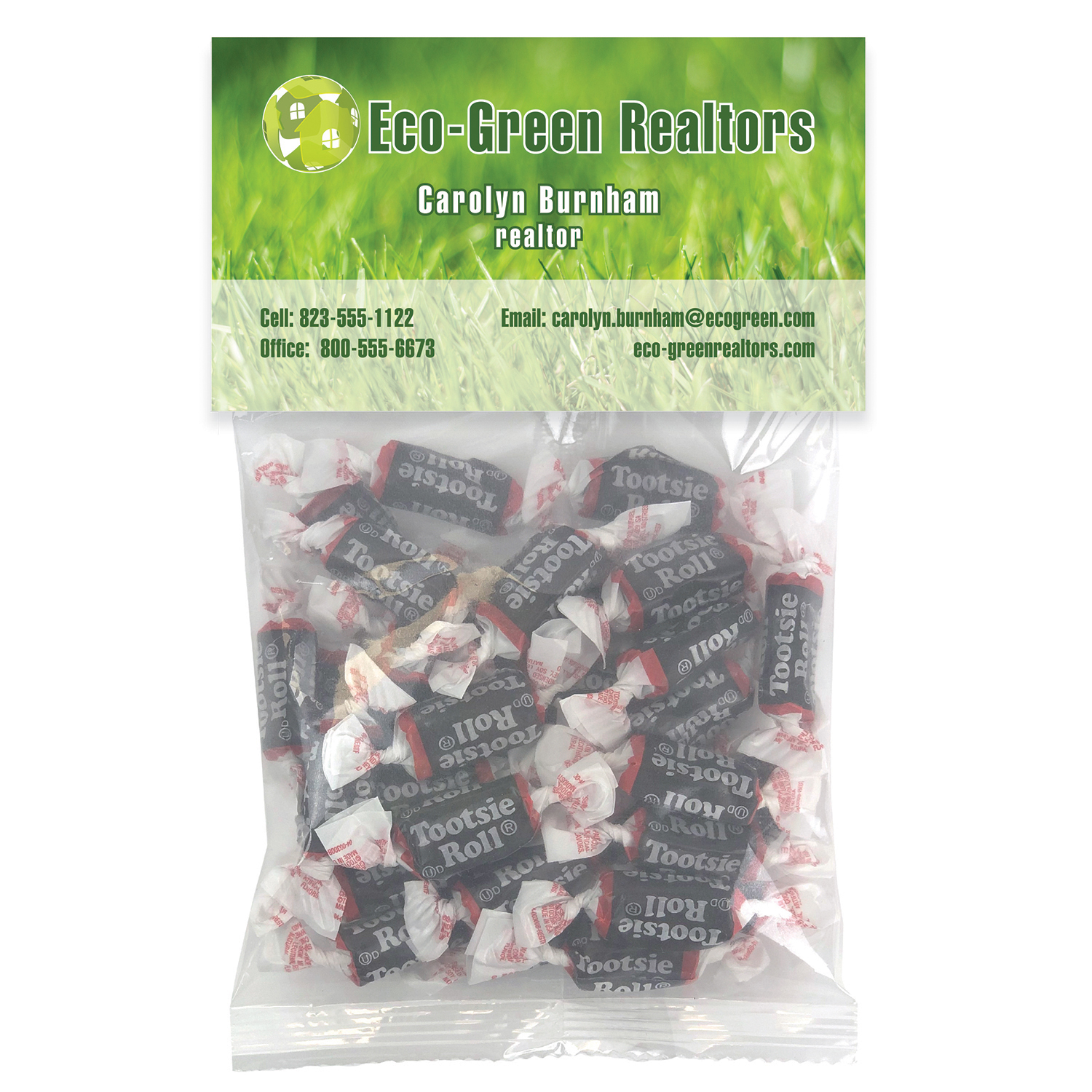 Picture of Large Snack Bag with Header Card Standard Fill