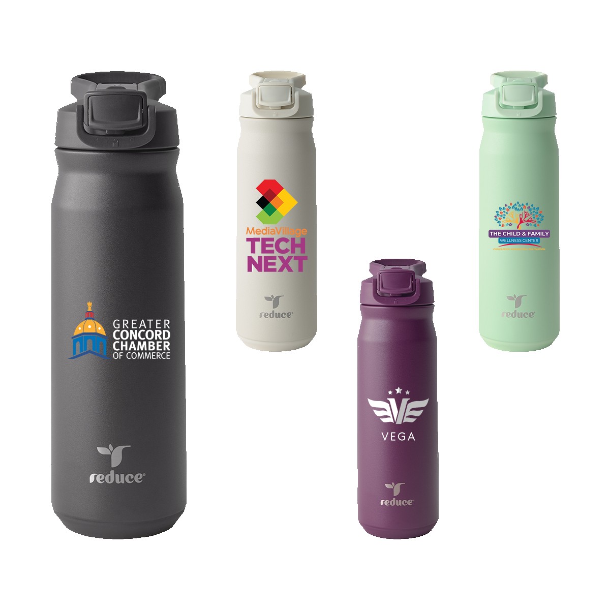 Picture of Reduce® 24. oz Hydrate Pro Bottle, Full Color Digital