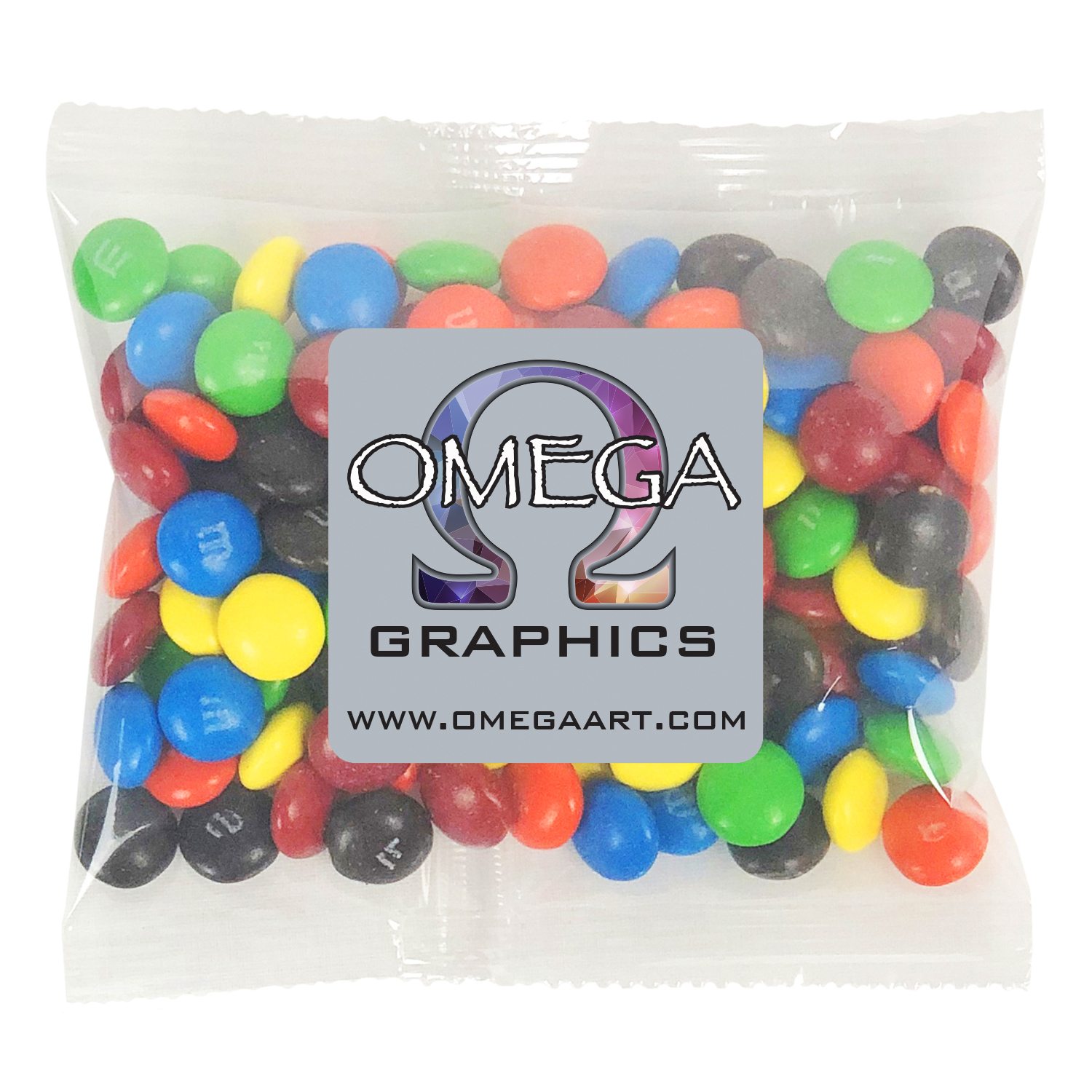 Picture of Large Snack Bag with Label Premium Fill