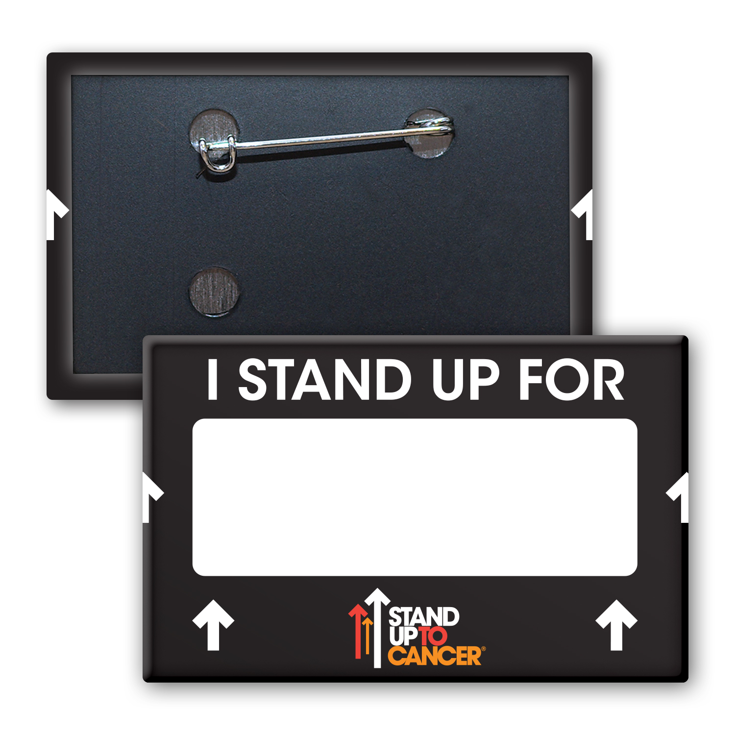 Picture of Rectangle Button w/ Pin