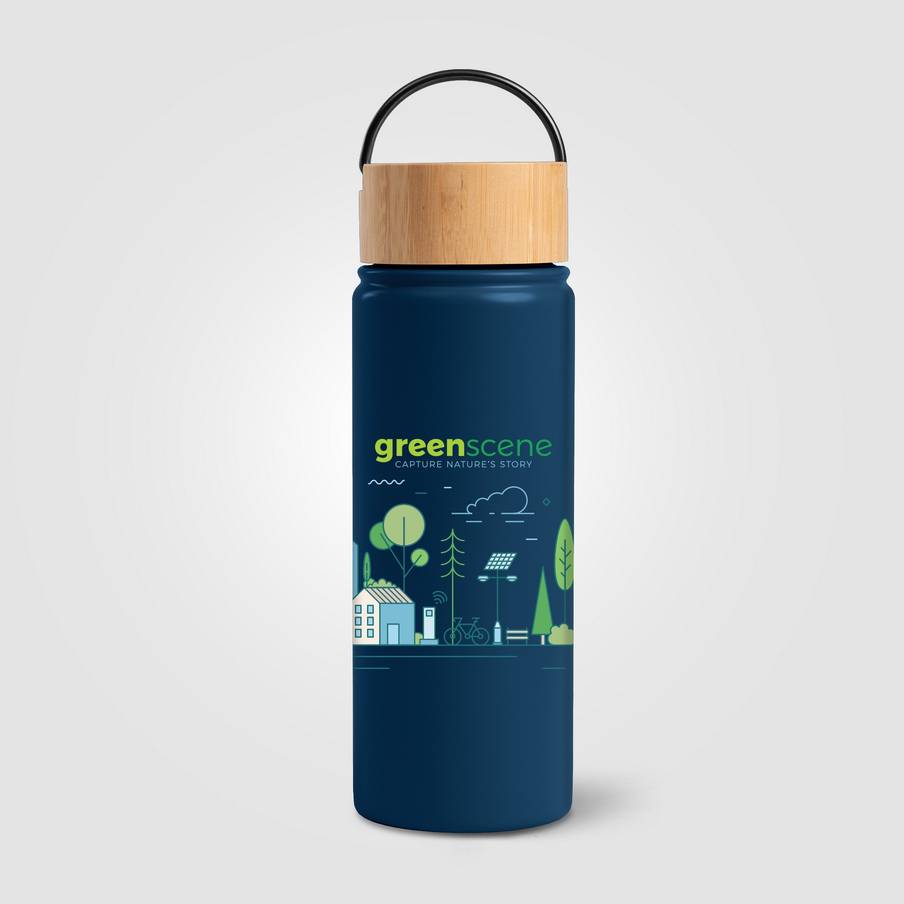 Picture of Reborn - 18 oz. Double Wall Stainless Steel Bottle