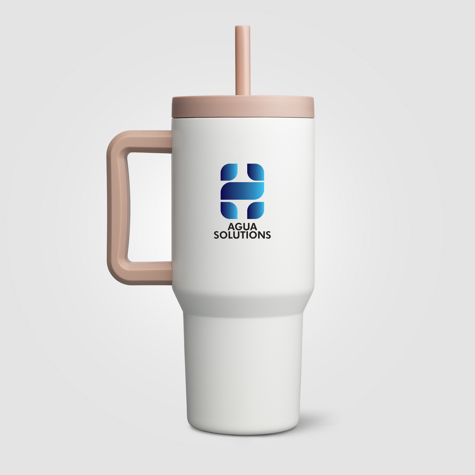 Picture of GROSCHE Aspen Stainless Steel 2-in-1 Straw Mug & Tumbler - 32oz