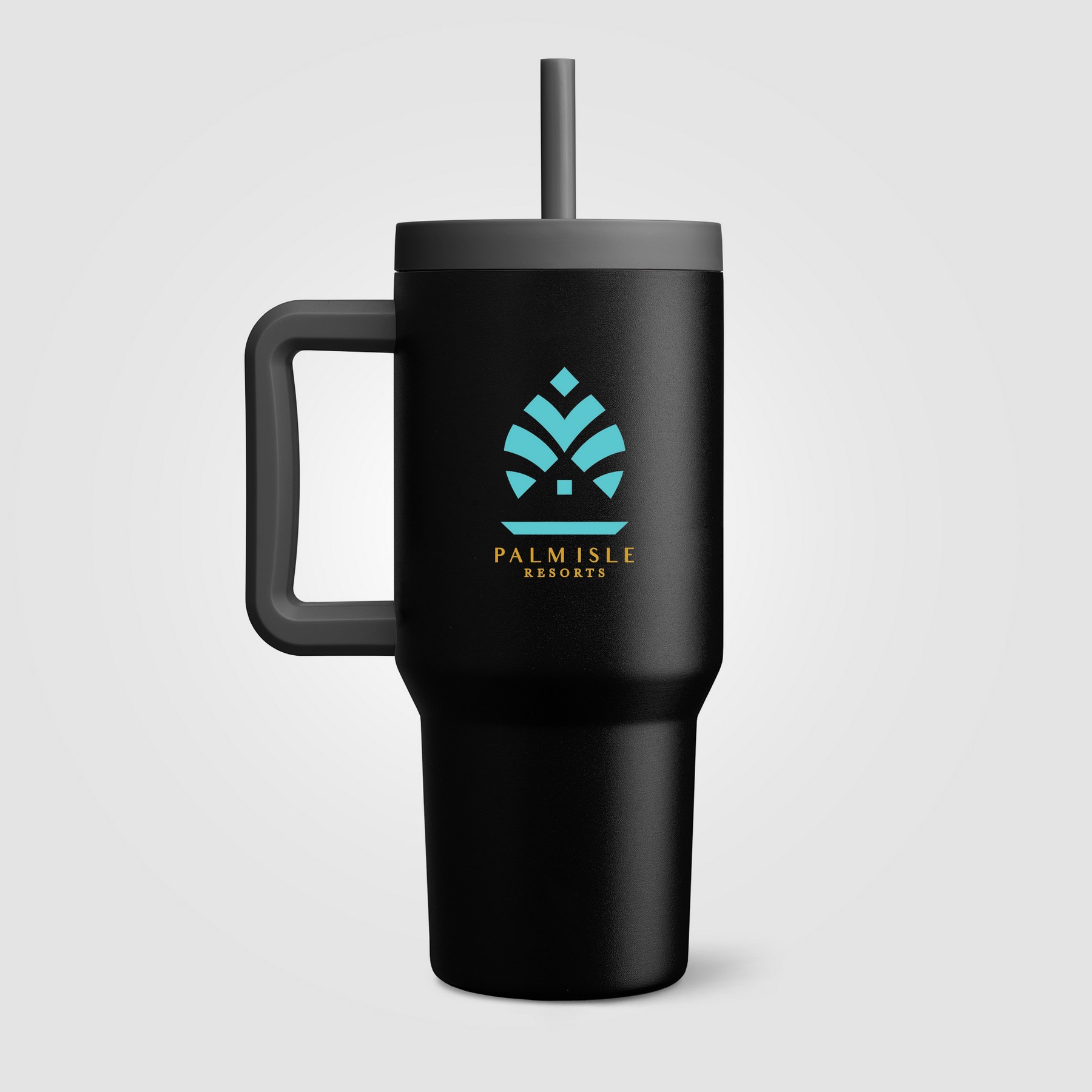 Picture of GROSCHE Aspen Stainless Steel 2-in-1 Straw Mug & Tumbler - 32oz