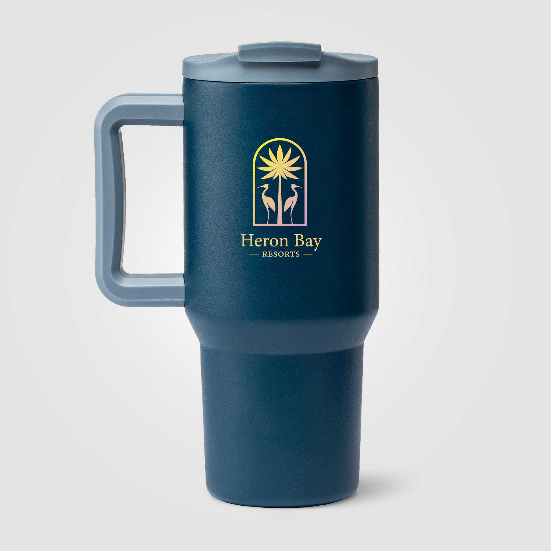Picture of GROSCHE Aspen Stainless Steel 2-in-1 Straw Mug & Tumbler - 32oz