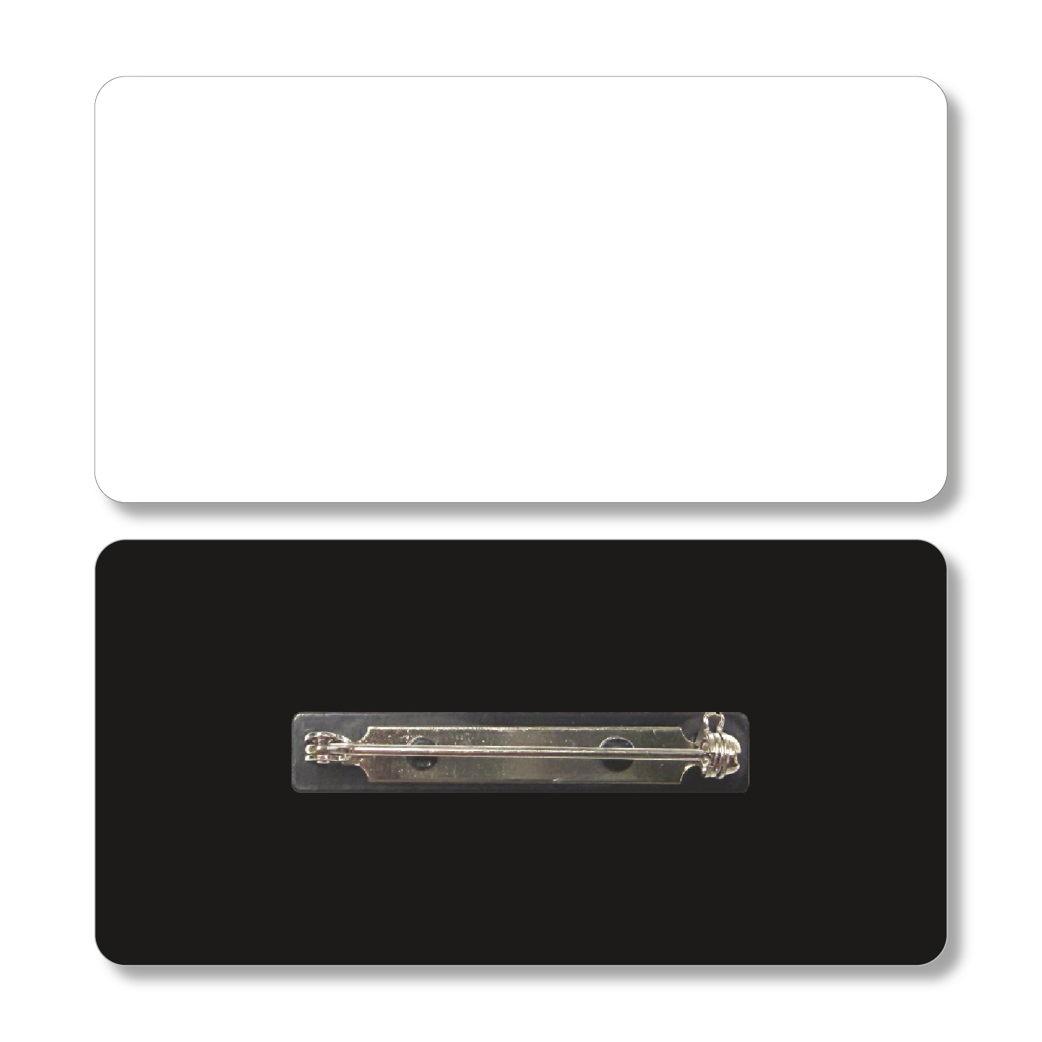 Picture of 1.5 x 3 Name Badge - Pin Back