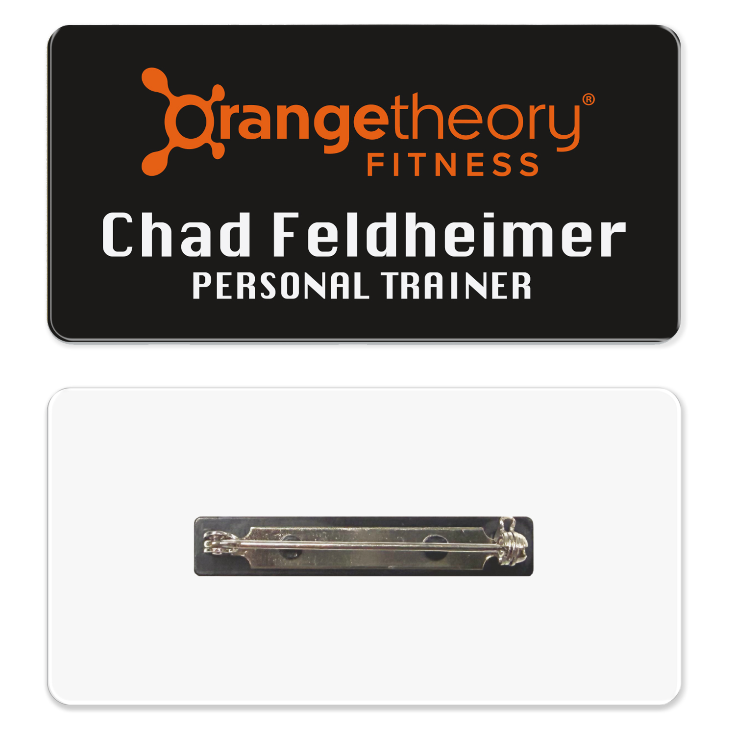 Picture of 1.5 x 3 Name Badge - Pin Back