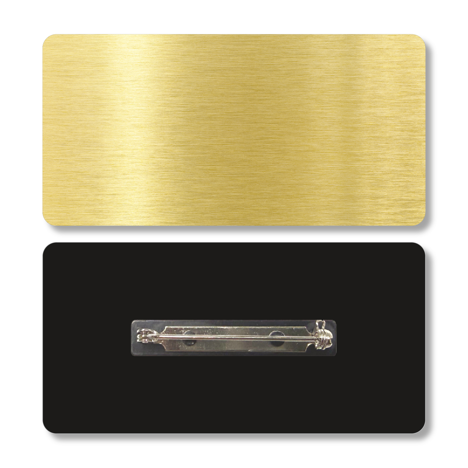 Picture of 1.5 x 3 Name Badge - Pin Back