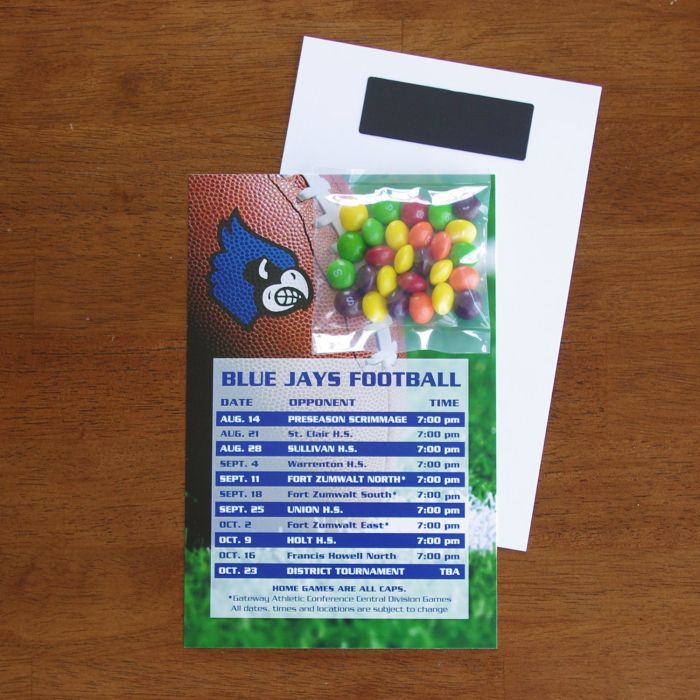 Picture of Mini Snack Bag on Stick Up Card Standard Fill