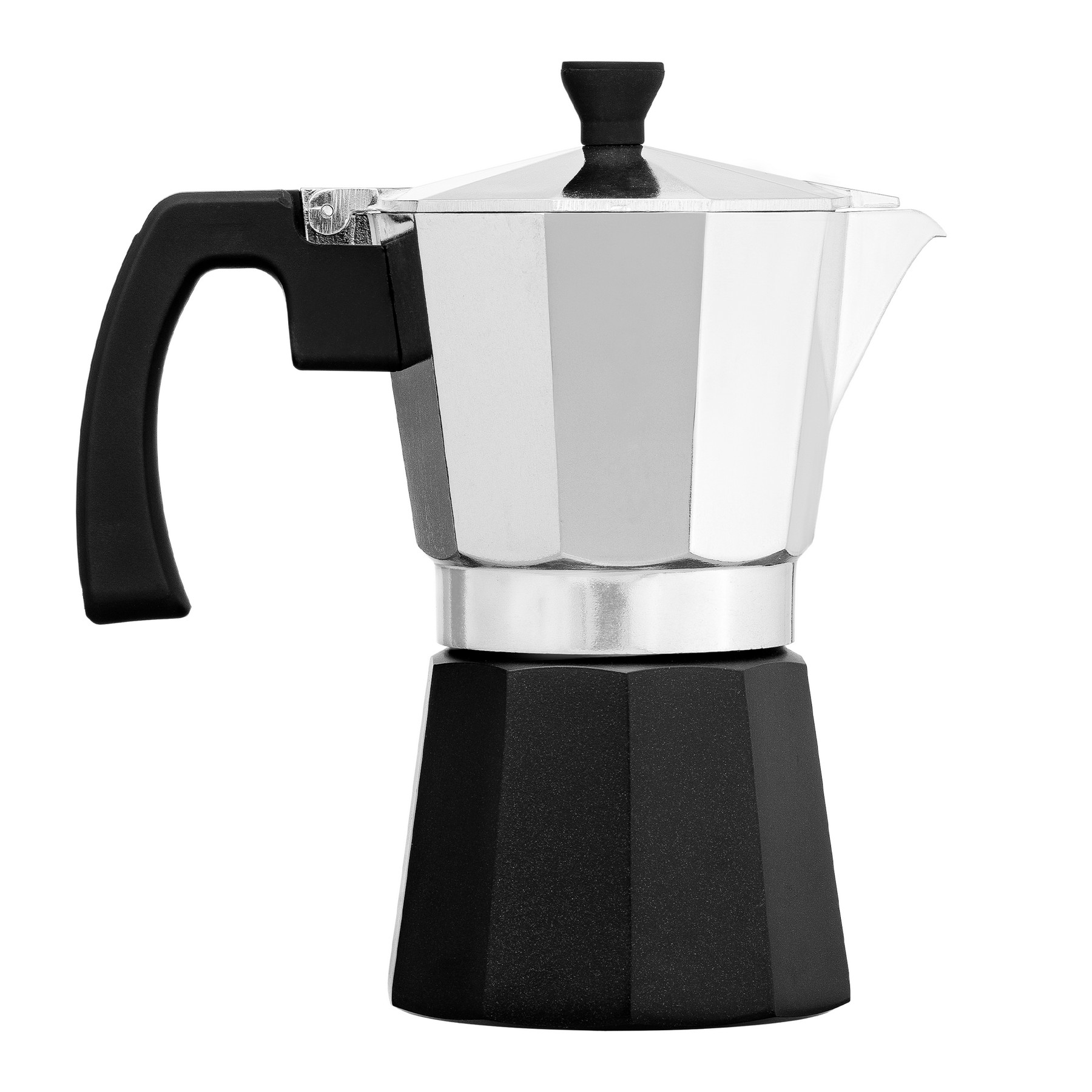 Picture of Grosche Milano Aluminum Stovetop Espresso Maker - 6-cup
