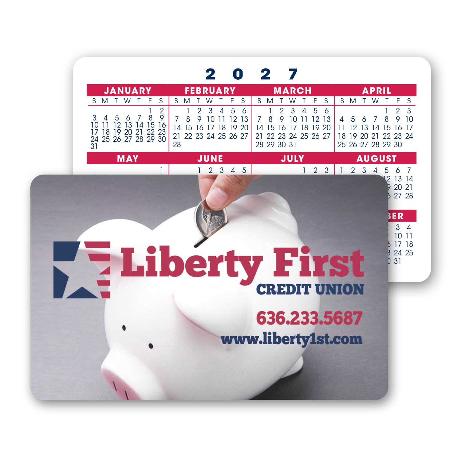 Picture of Plastic Wallet Card - 10 mil