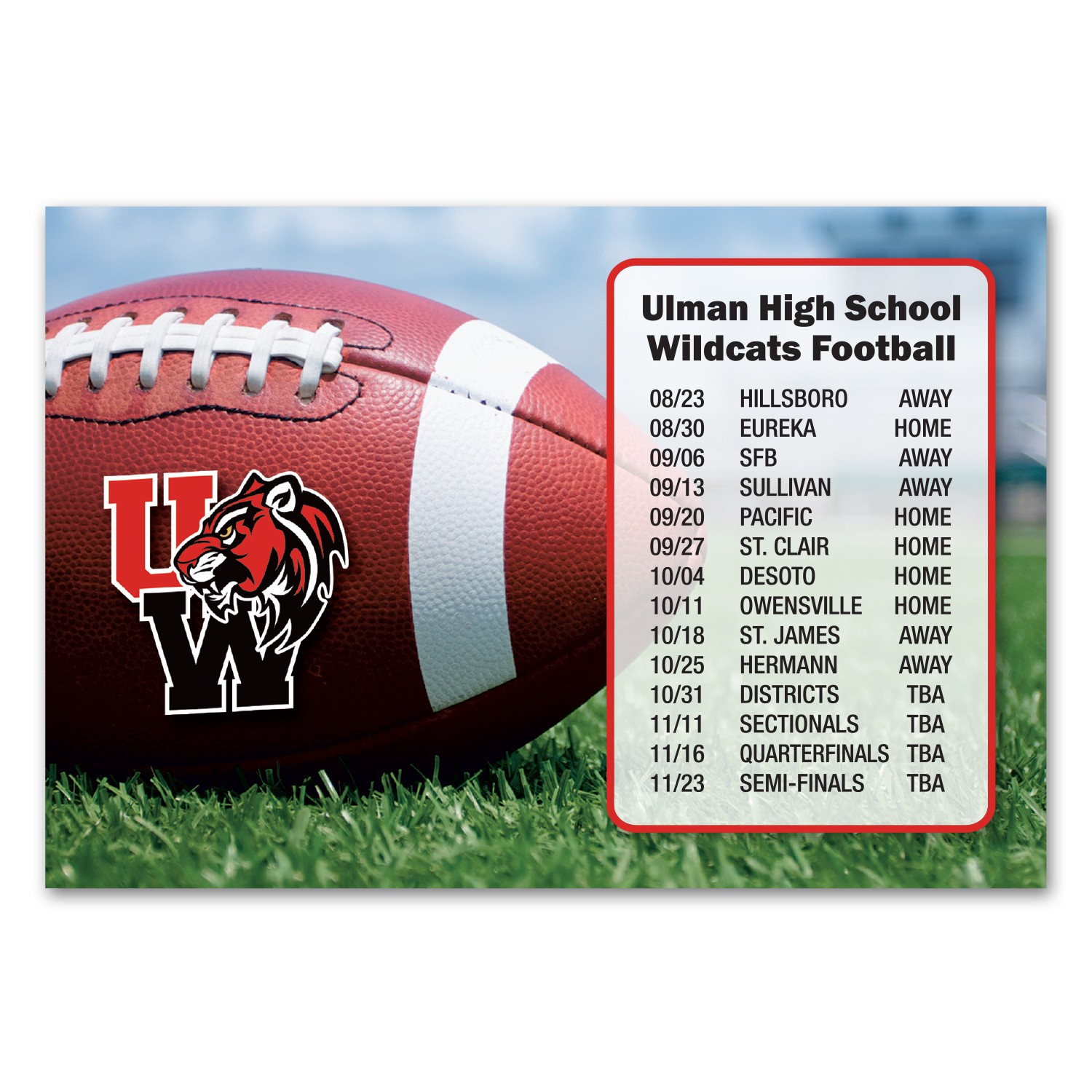 Picture of Schedule Magnet 4 x 5-7/8