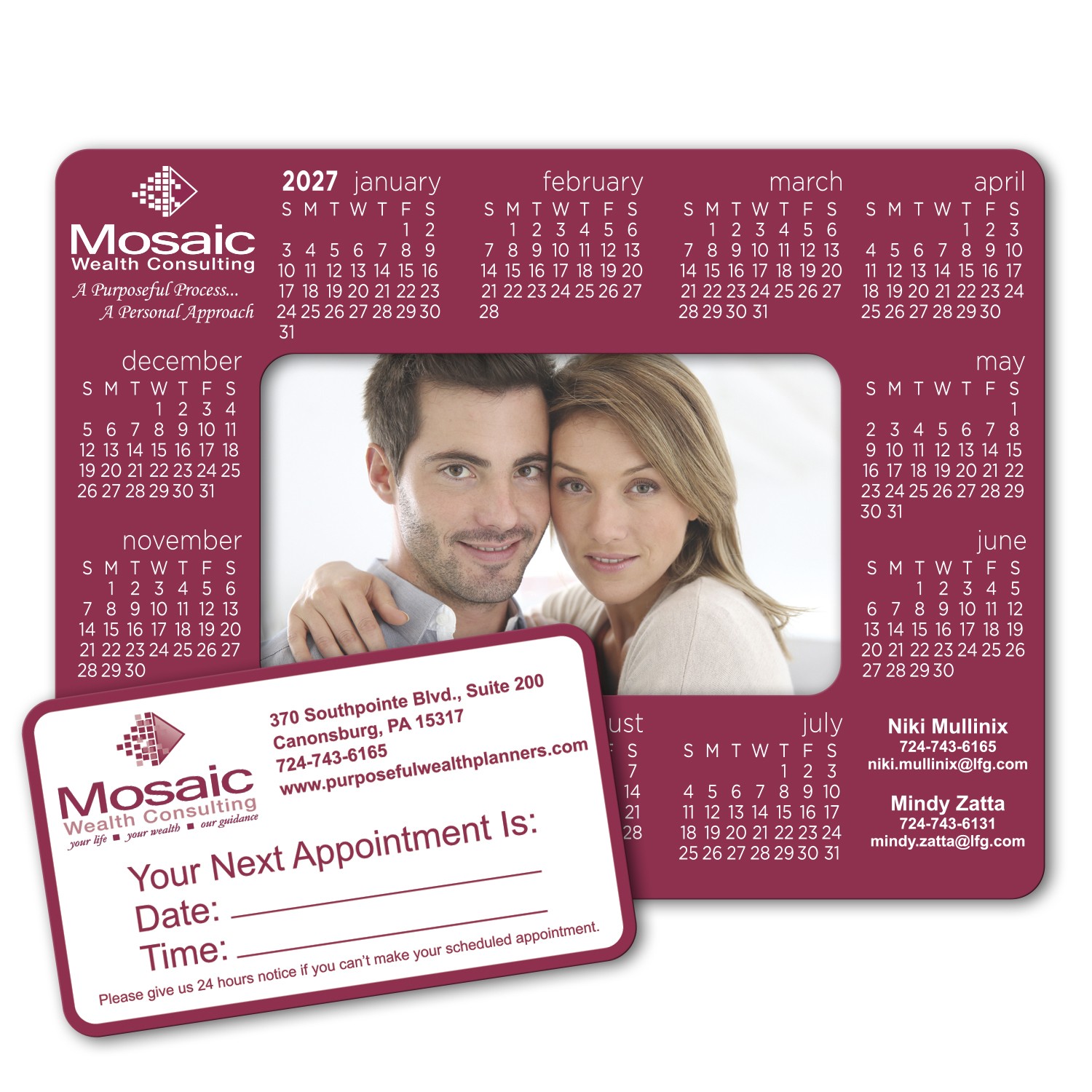 Picture of Calendar Picture Frame Magnet