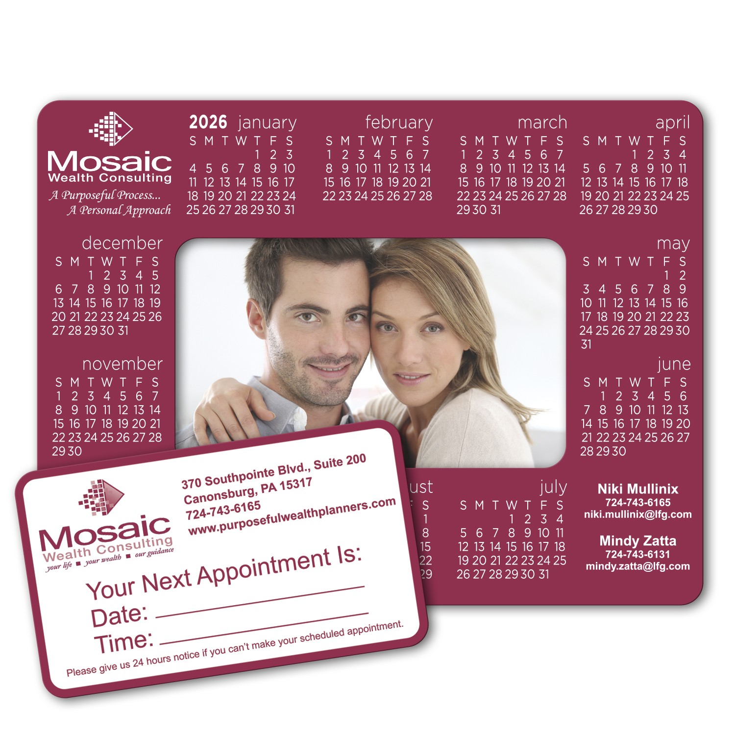 Picture of Calendar Picture Frame Magnet