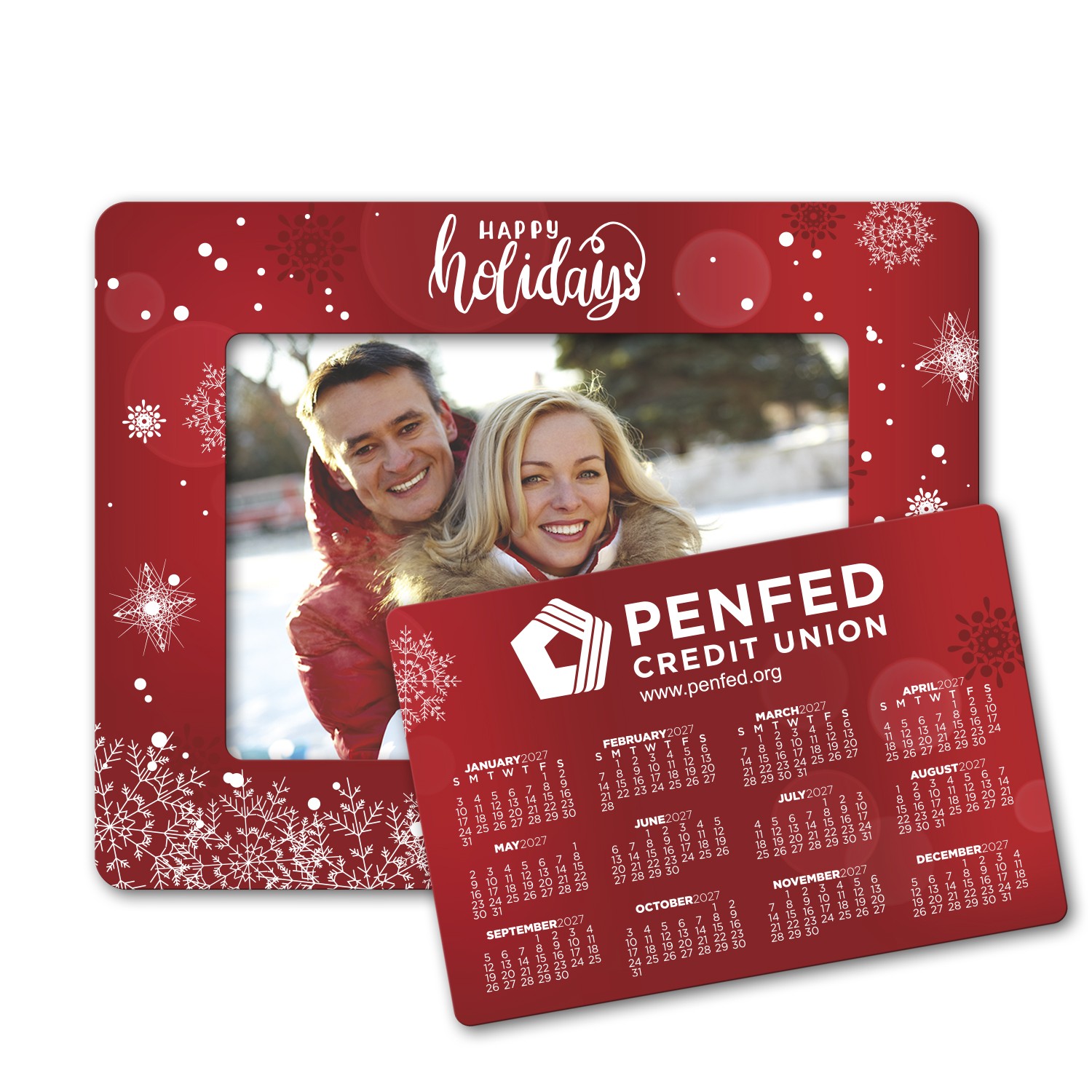 Picture of Holiday Calendar Punch Out Picture Frame