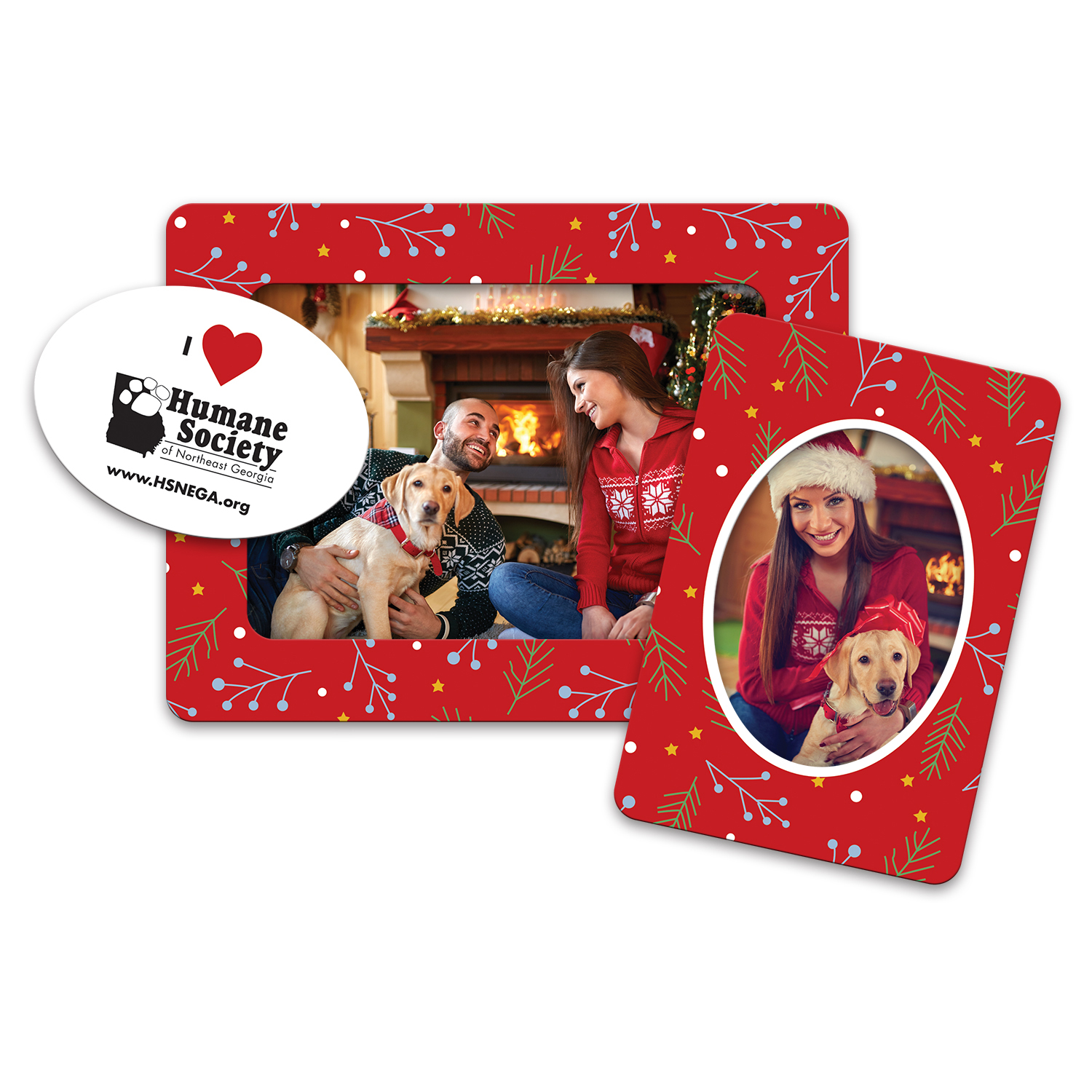 Picture of Holiday 3 Magnets in 1 Picture Frame