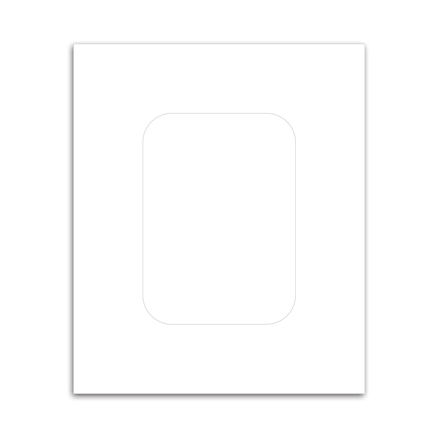 Picture of Rectangle Punch Out Picture Frame Magnet