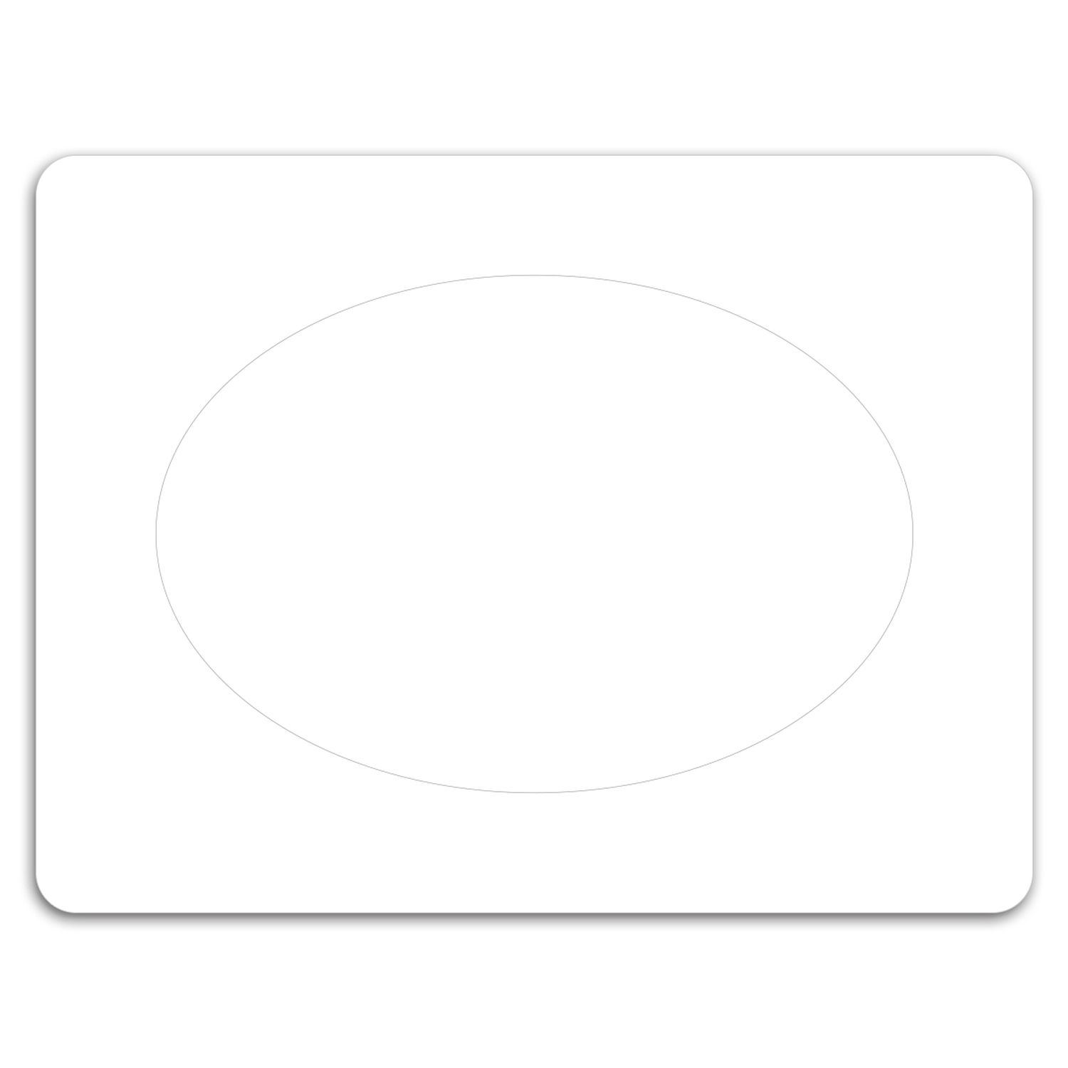 Picture of Jumbo Picture Frame Magnet - Oval Punch Out