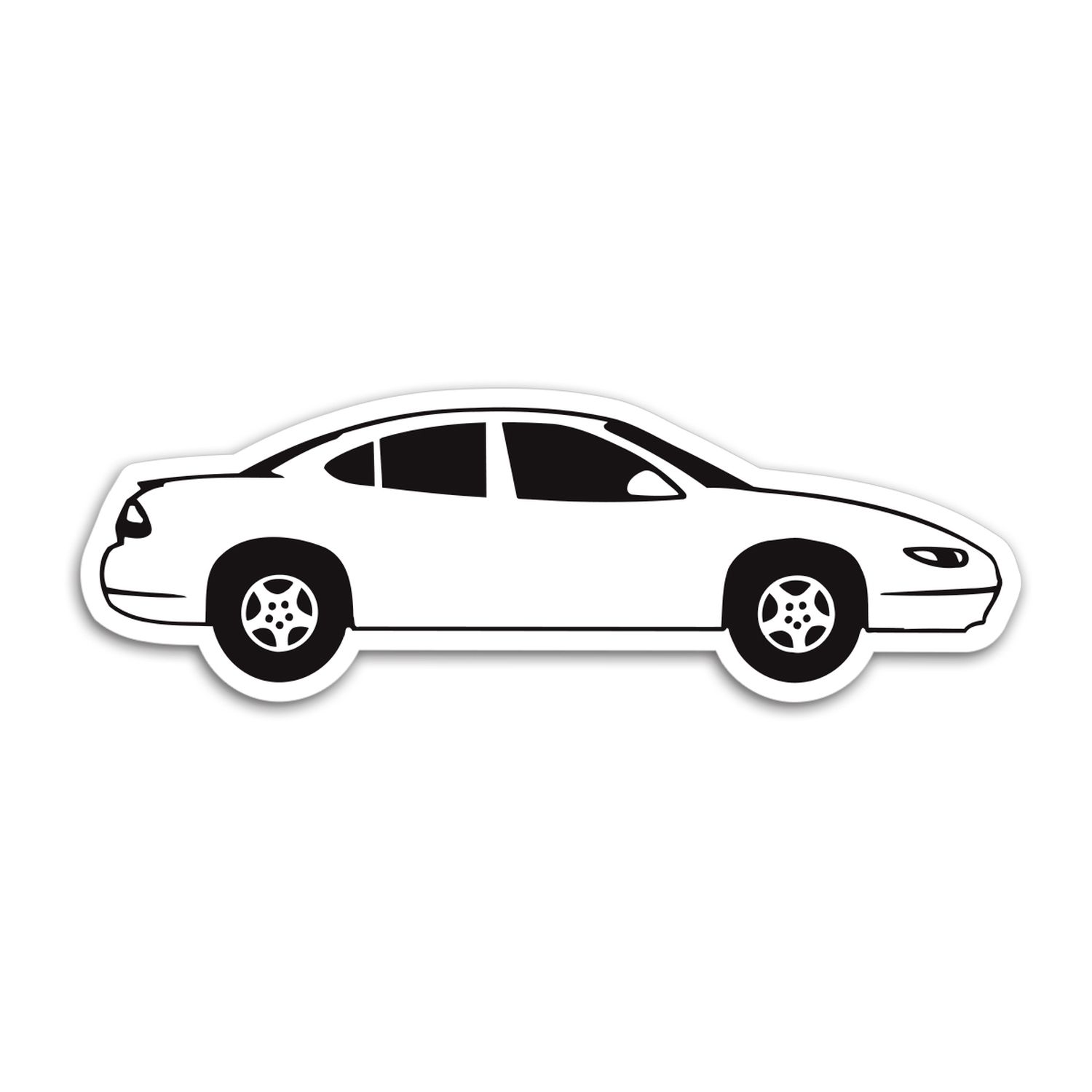 Picture of New Car 4-Door Magnet