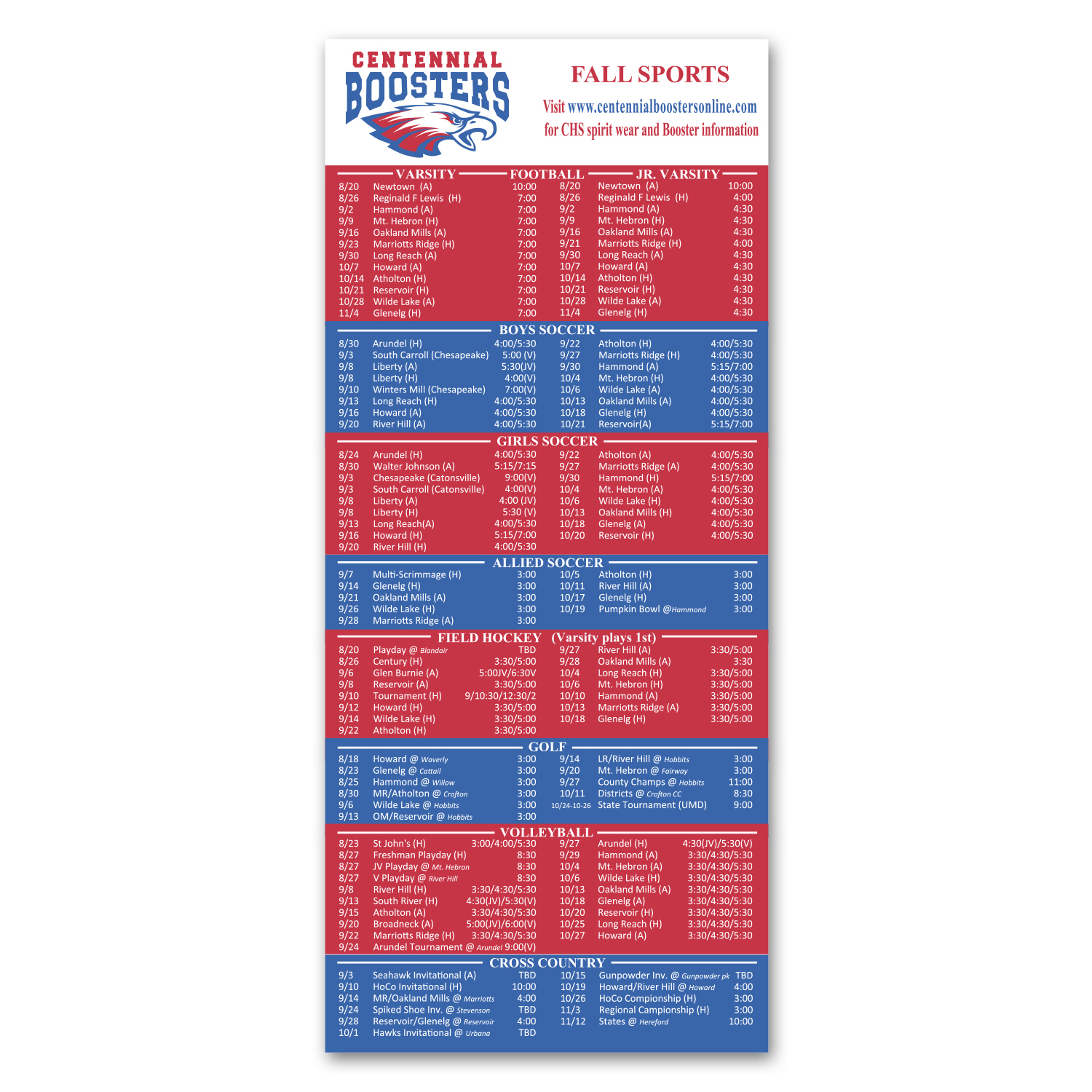 Picture of Schedule Magnet 3-1/2 x 8