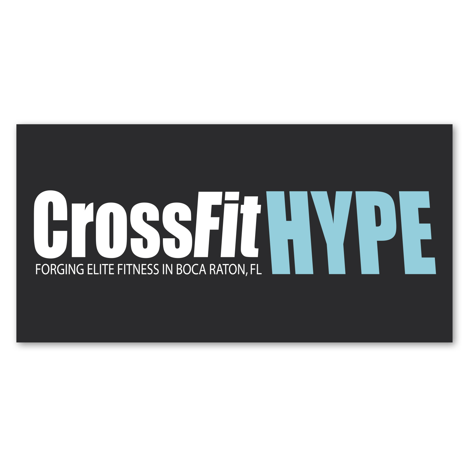 Picture of 3.75 X 7.5" Rect Perm Bumper Sticker