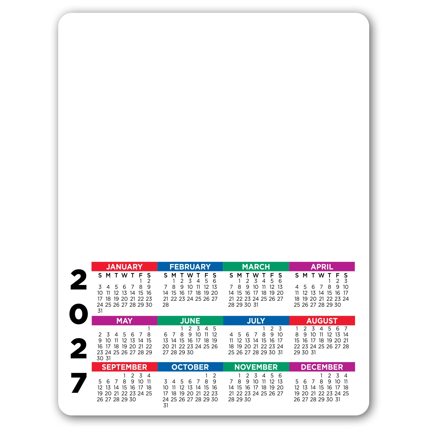 Picture of Memo Board 8 1/2 x 11 w/ Rem Adh