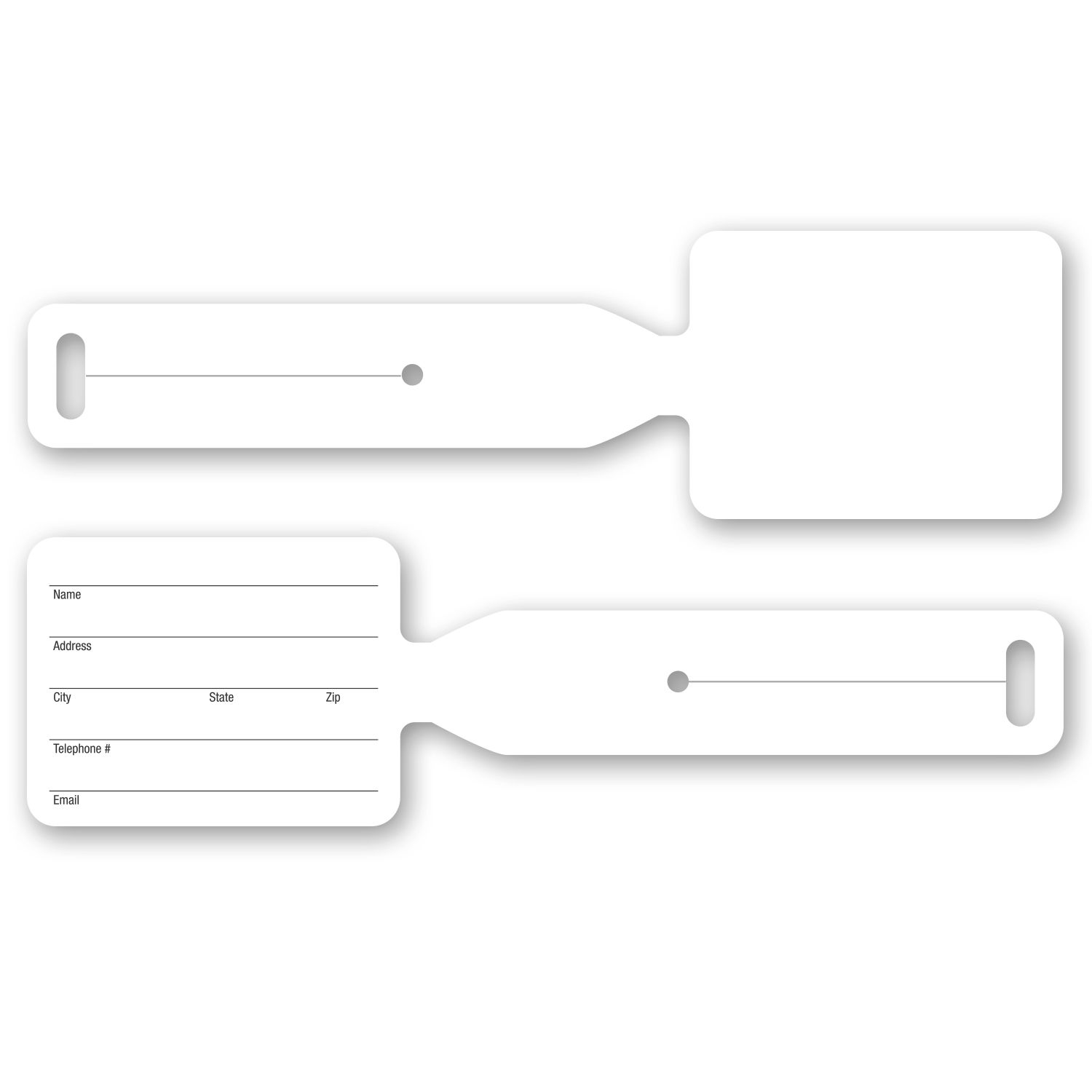 Picture of Ultra-Thin Luggage Tag - 10 mil
