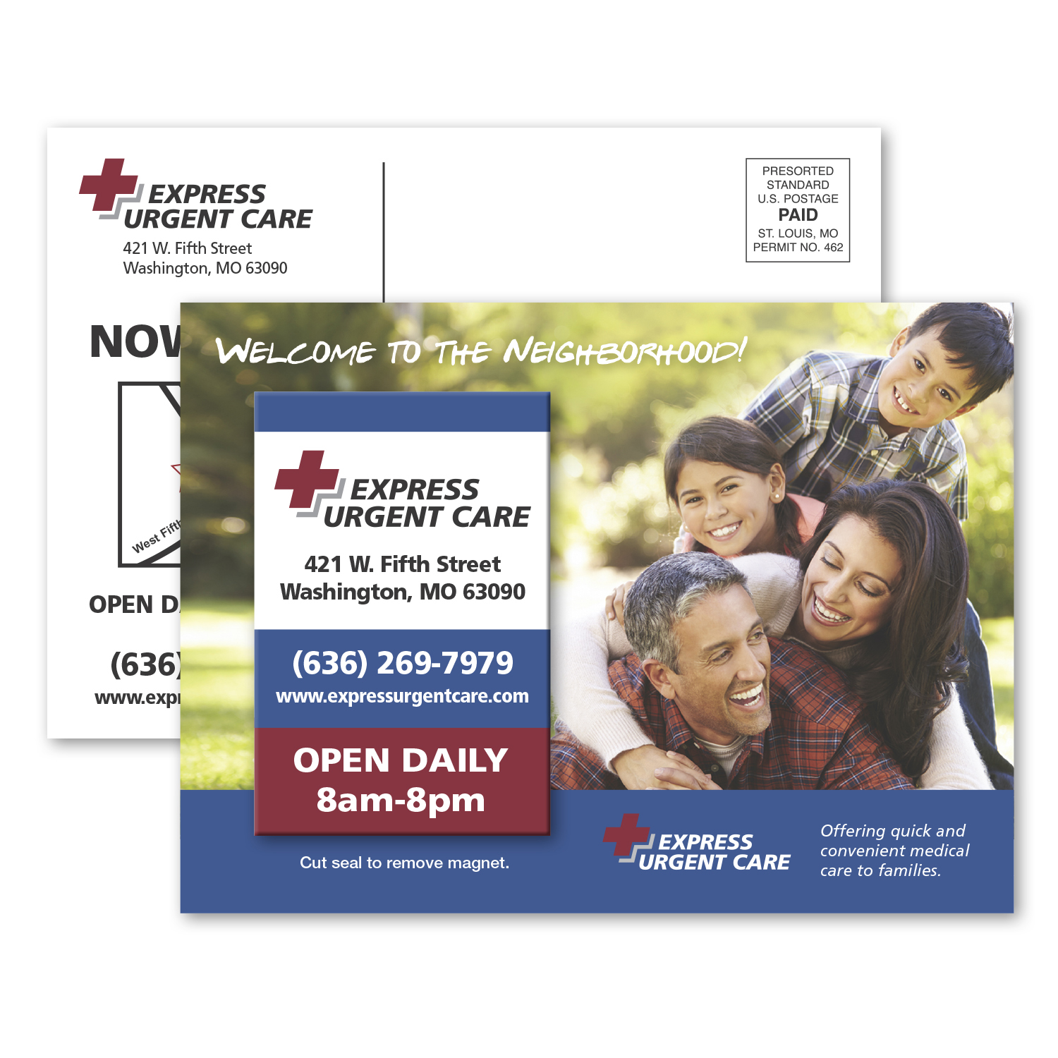 Picture of SuperSeal 4-1/8 x 5-5/8 Direct Mail Postcard