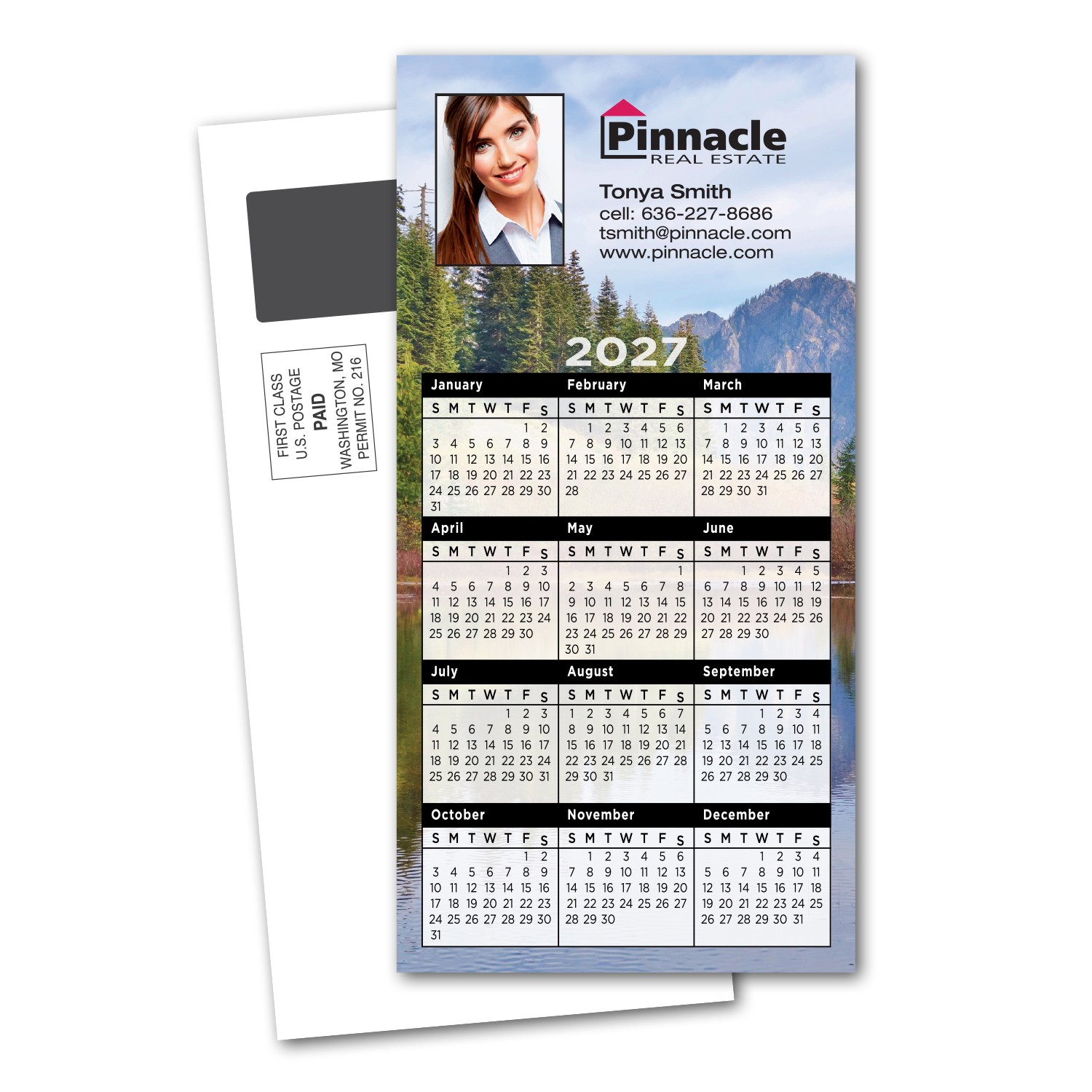 Picture of Magnetic Stick Up Card