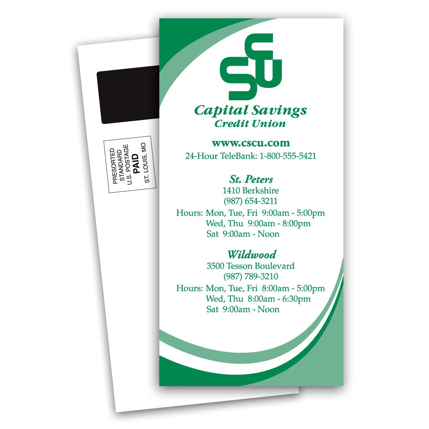 Picture of Magnetic Stick Up Card