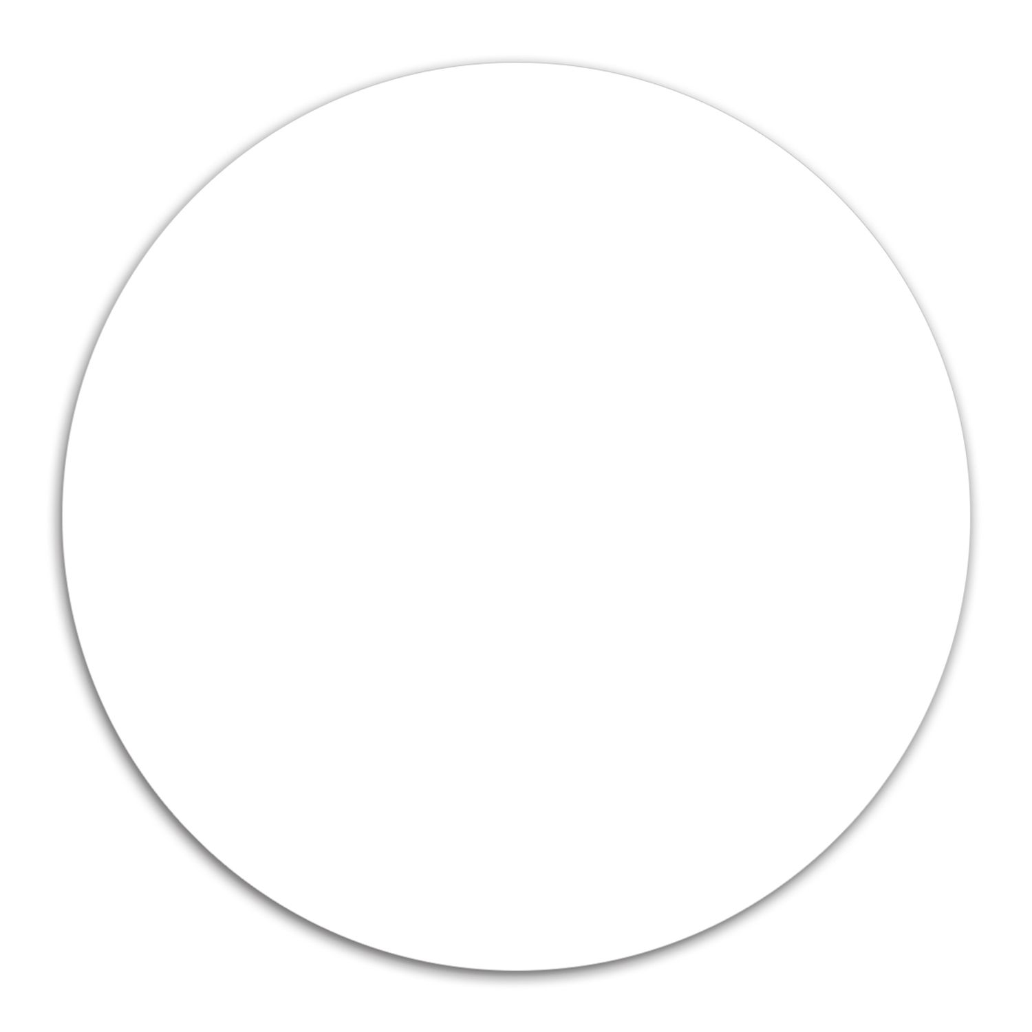 Picture of Circle Removable Adhesive Mouse Pad / Counter Mat