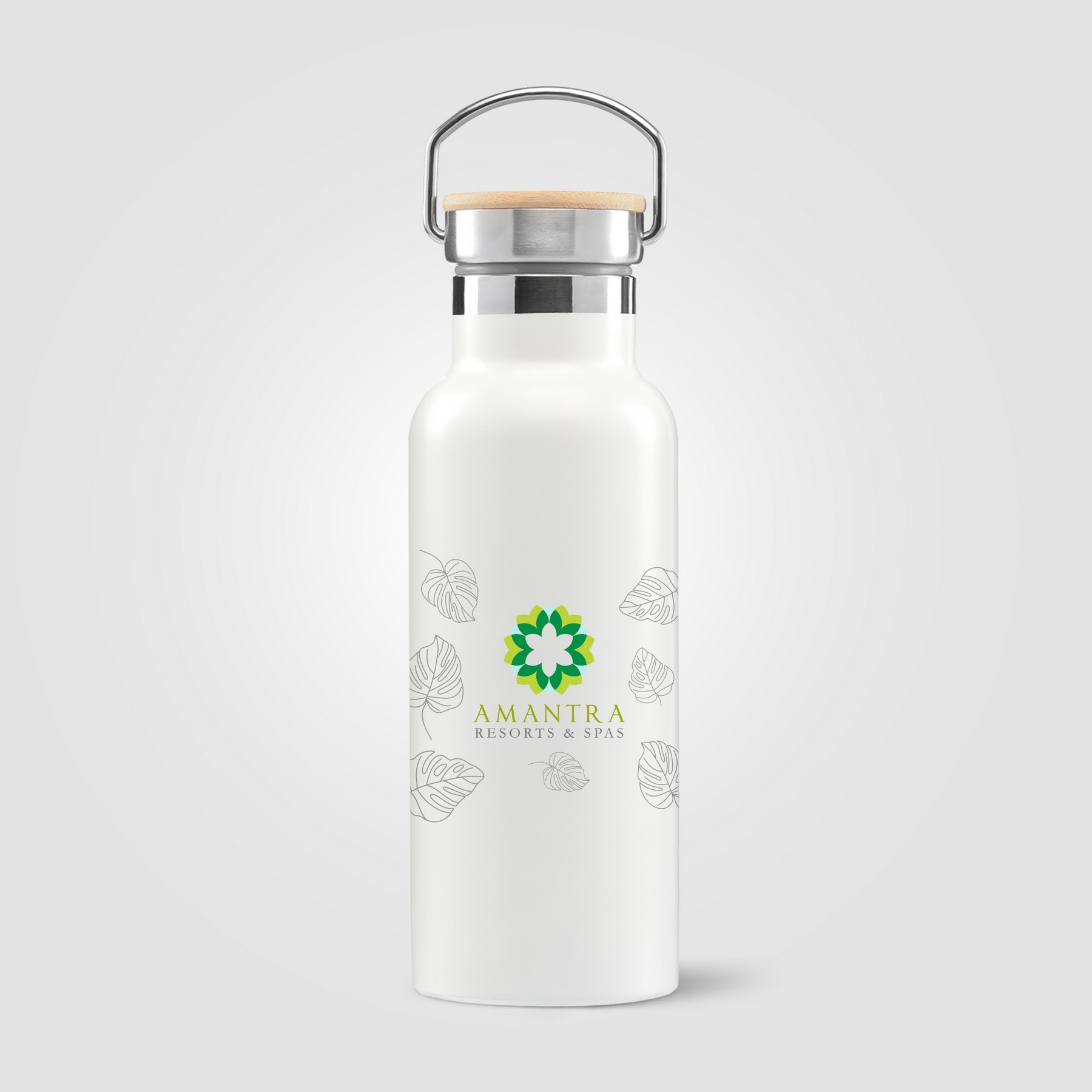 Picture of Oahu - 16 oz. Double-Wall Stainless Canteen Bottle