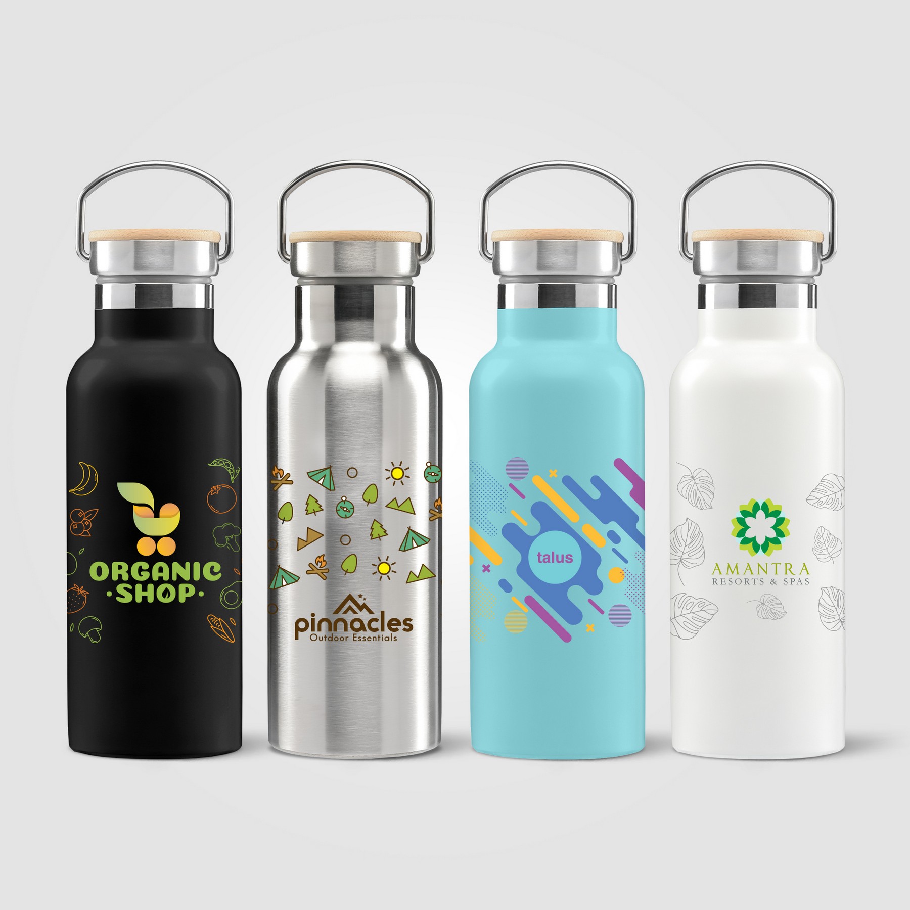 Picture of Oahu - 16 oz. Double-Wall Stainless Canteen Bottle