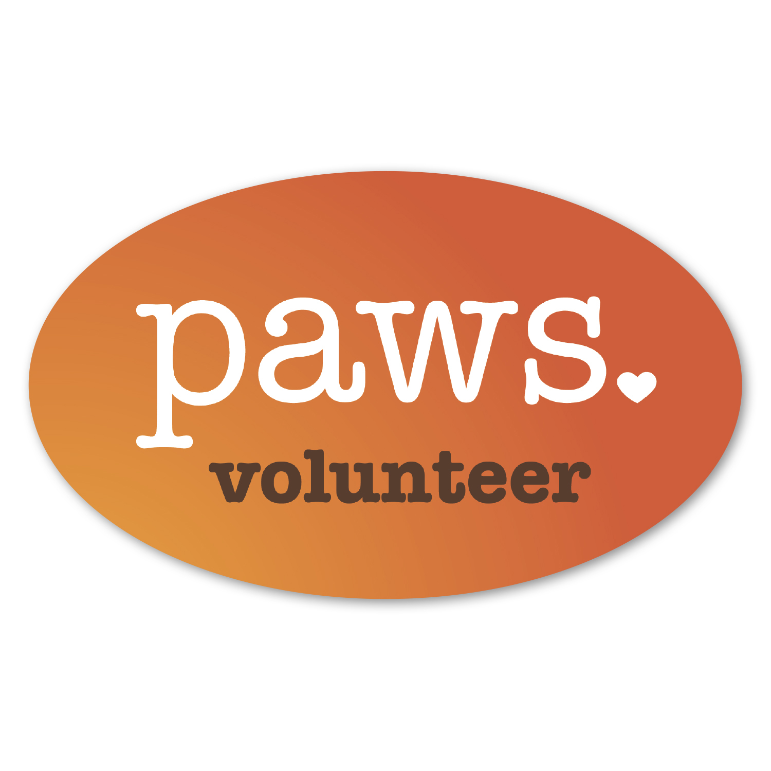 Picture of 5 X 3" Oval Perm Bumper Sticker