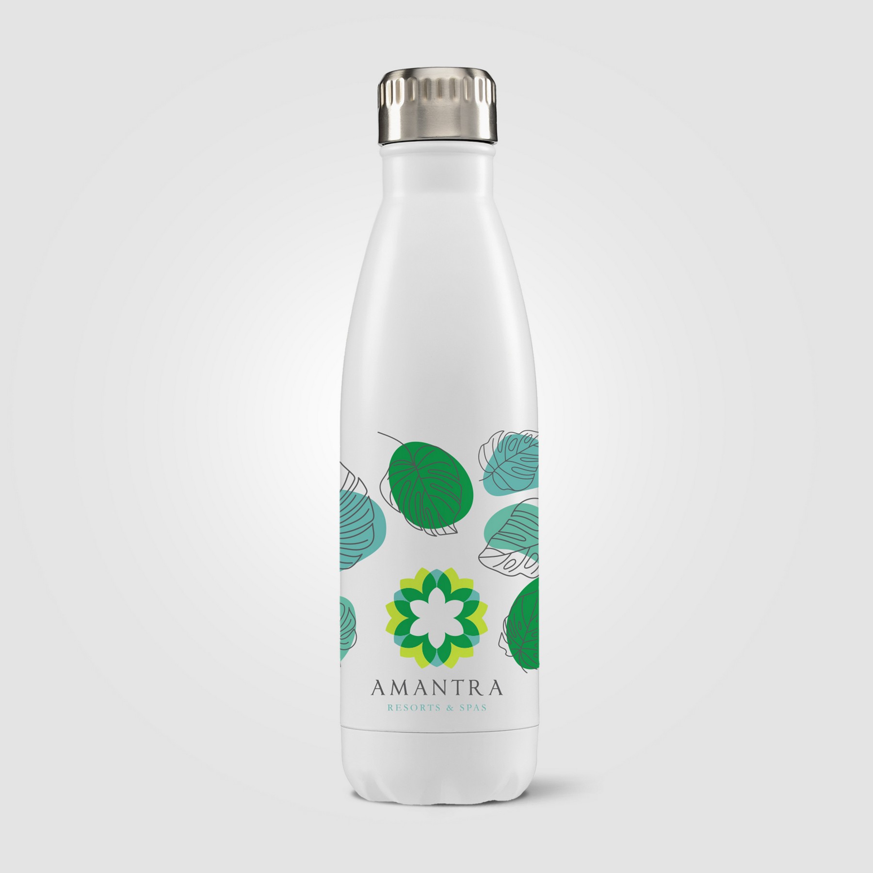 Picture of Ibiza - 16 oz. Double-Wall Stainless Bottle