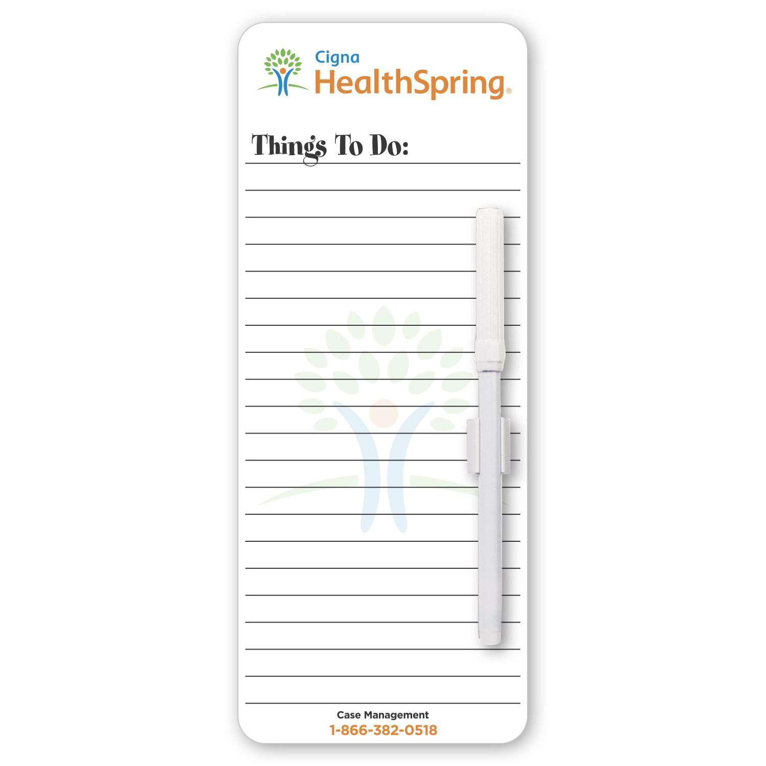 Picture of Memo Board Things to Do List w/ Rem Adh
