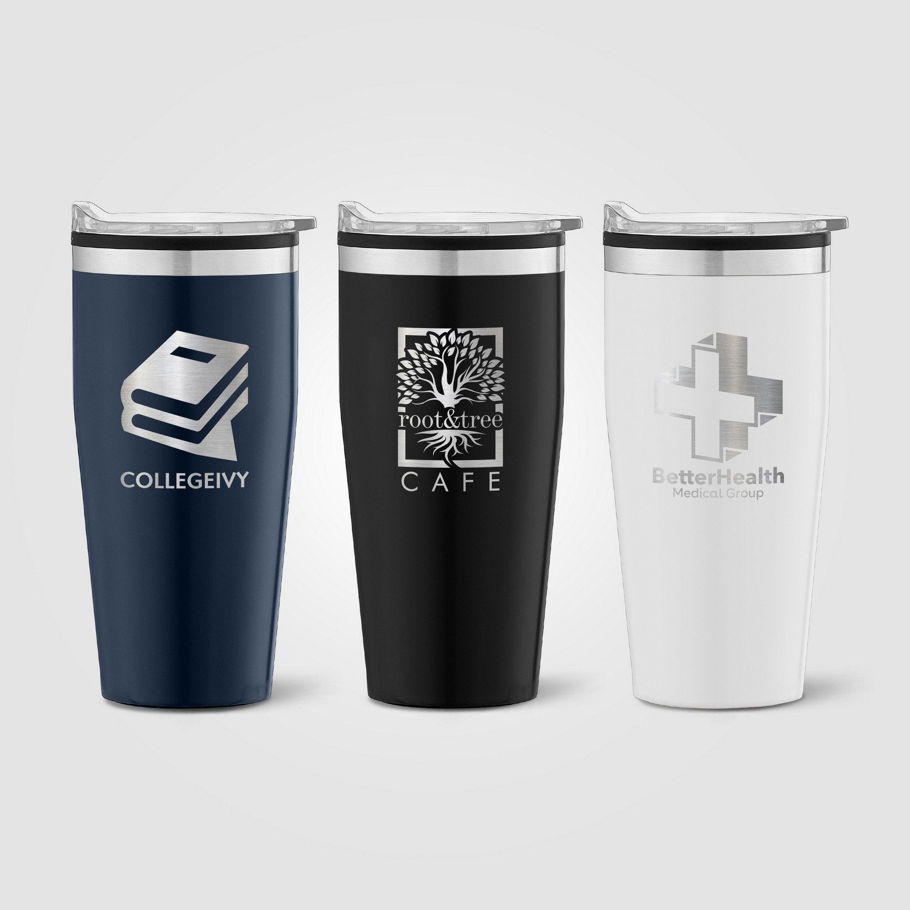 Picture of Jasper - 18 oz. Stainless Steel Tumbler with Plastic Interior