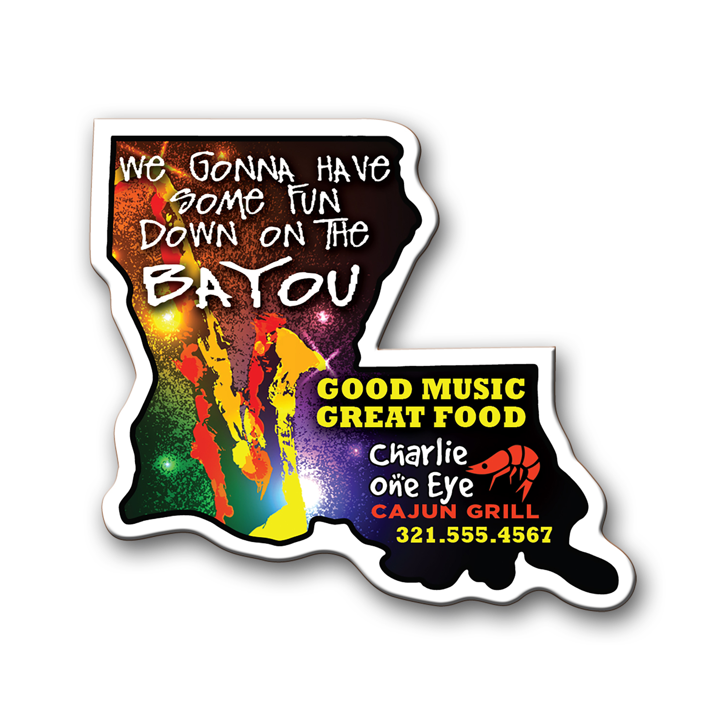 Picture of Louisiana State Magnet