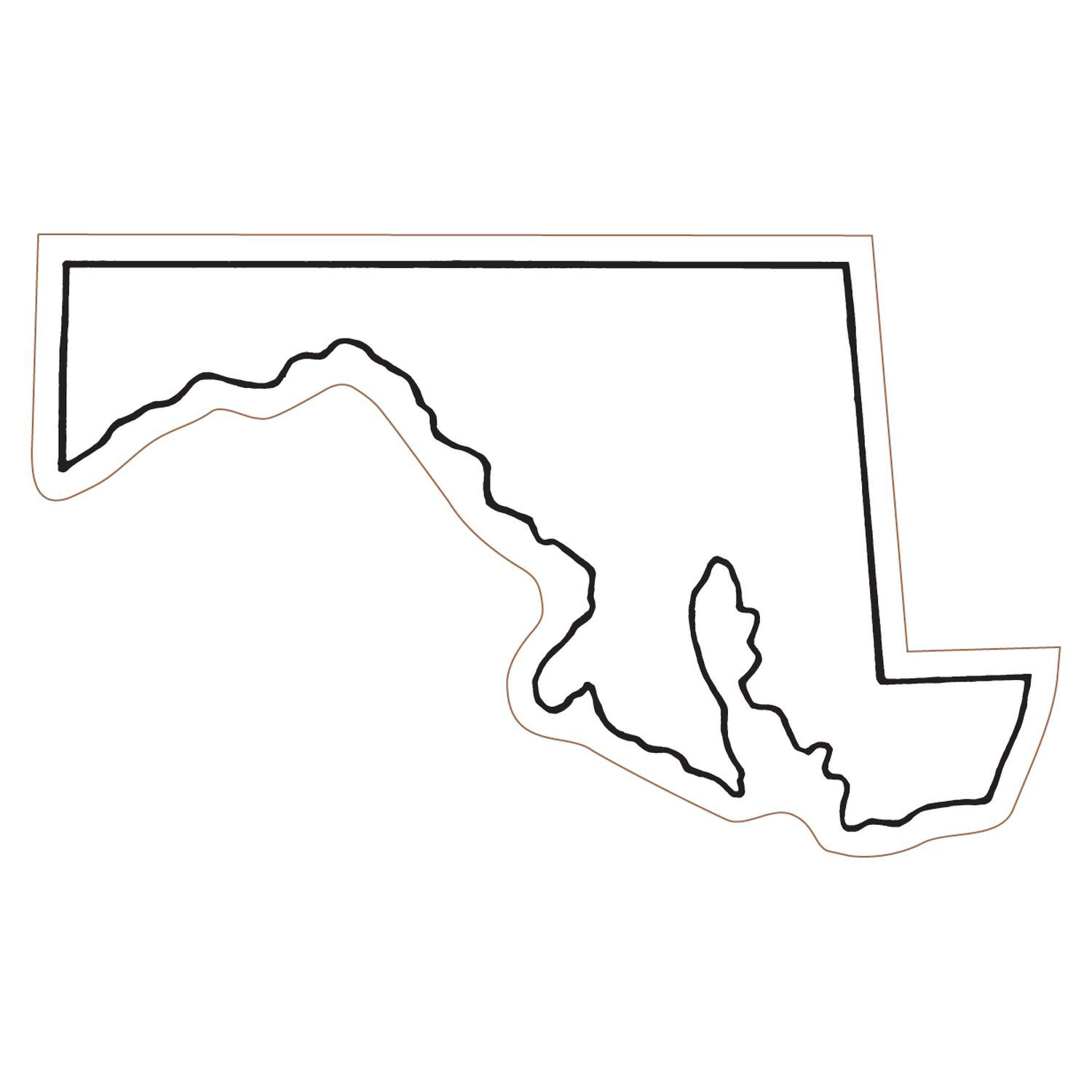 Picture of Maryland State Magnet