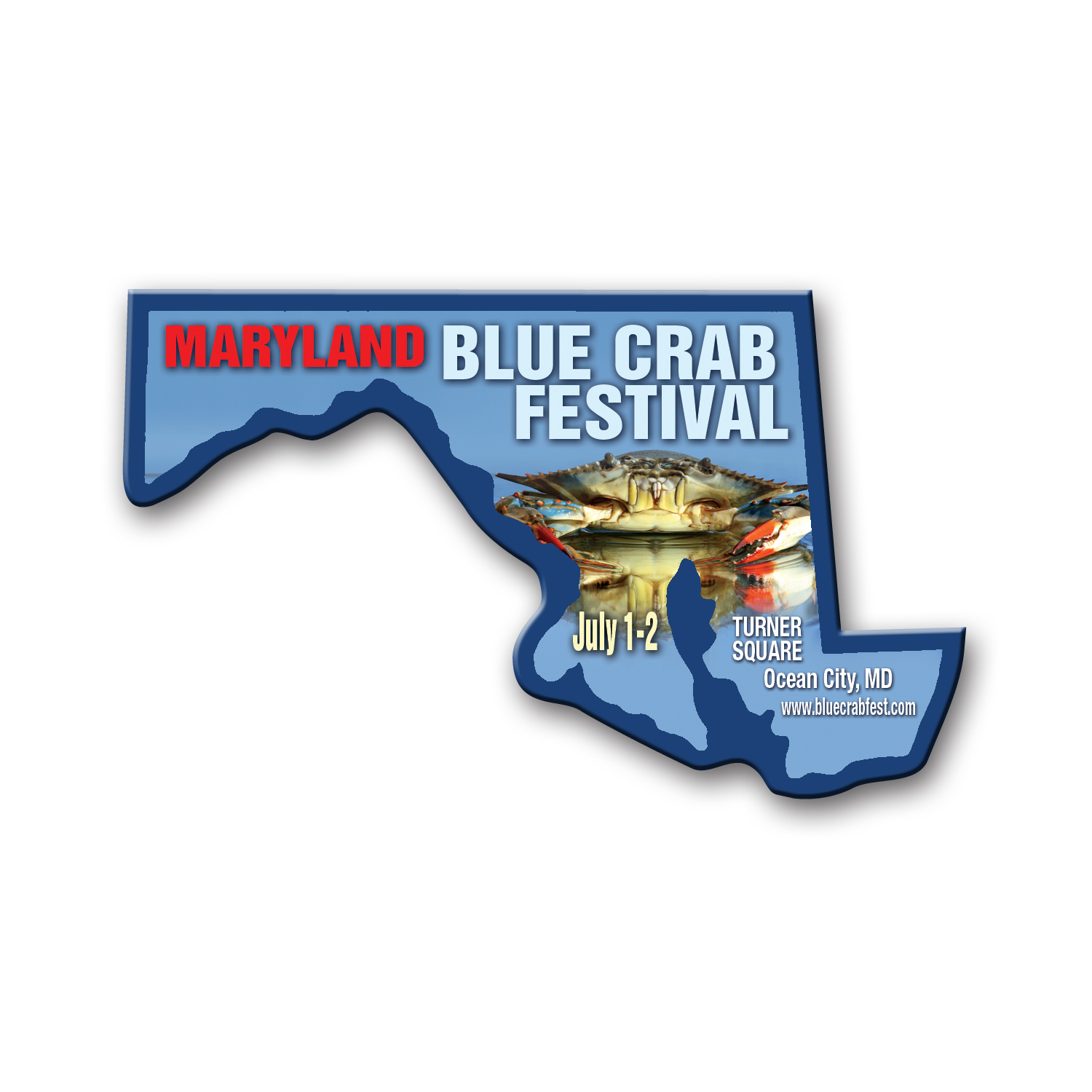 Picture of Maryland State Magnet